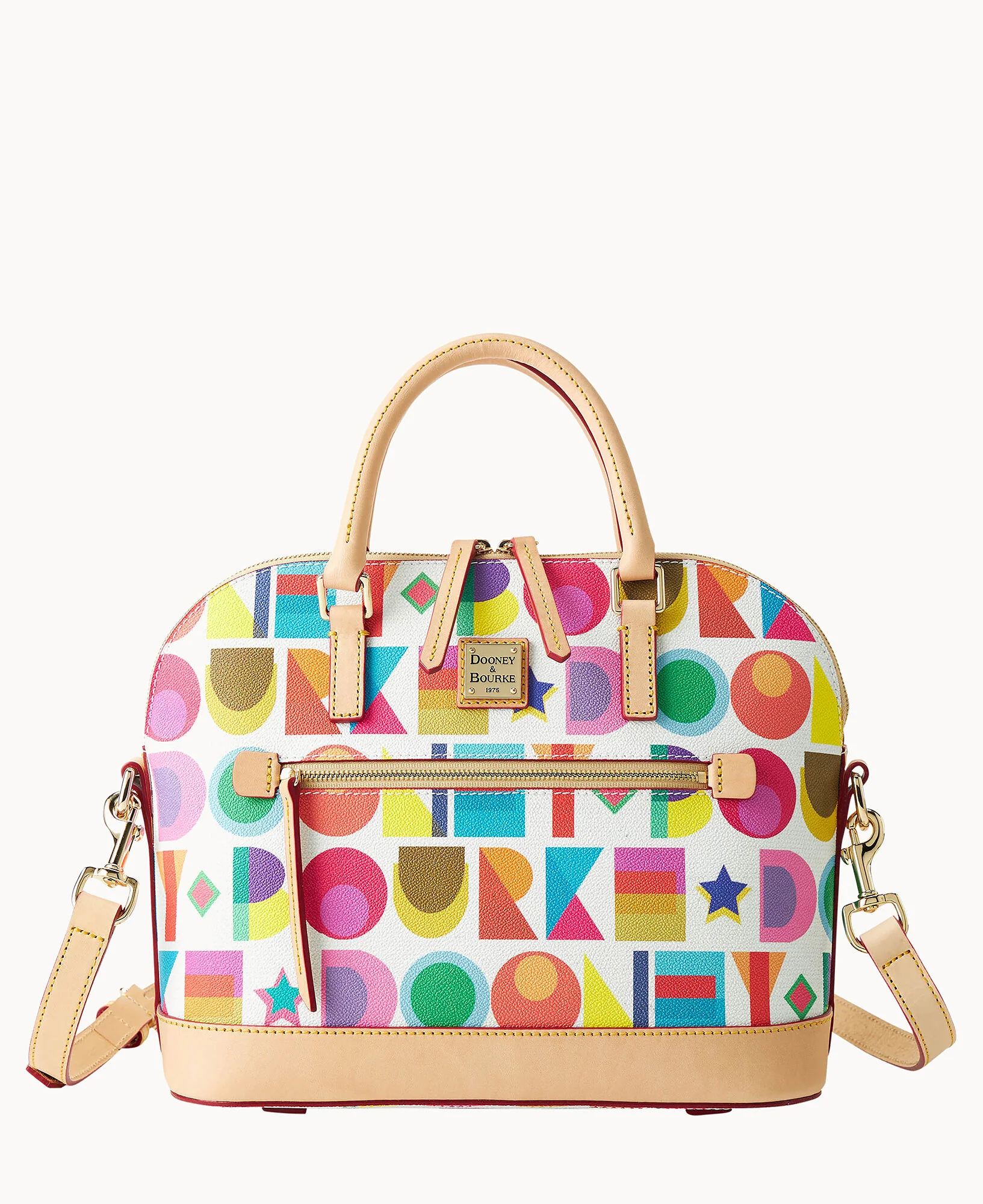 Art Deco Domed Zip Satchel - Image 5