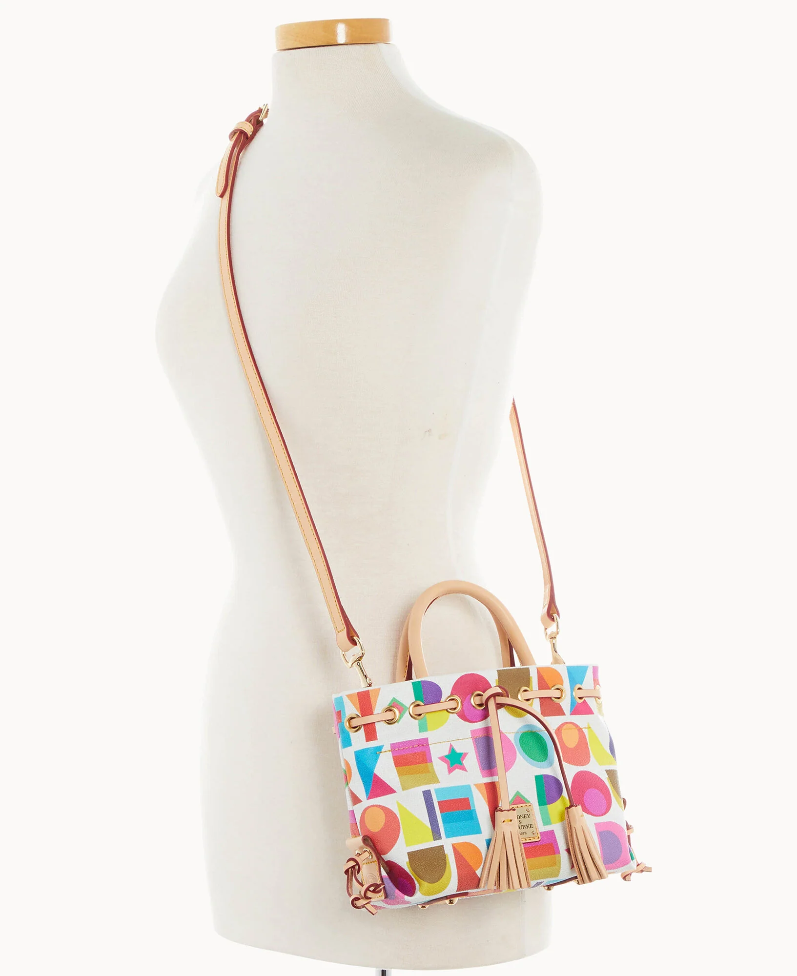 Art Deco Small Tassel Tote - Image 4