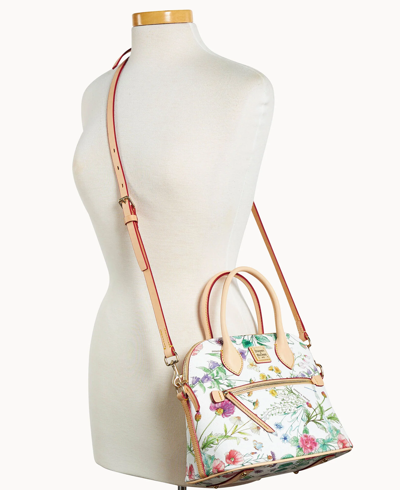 Botanical Domed Satchel - Image 2