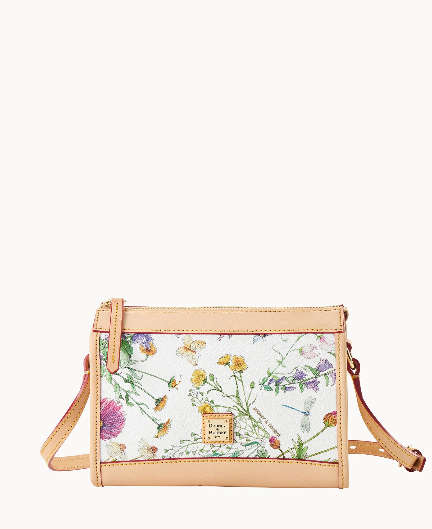 Botanical Zip Crossbody