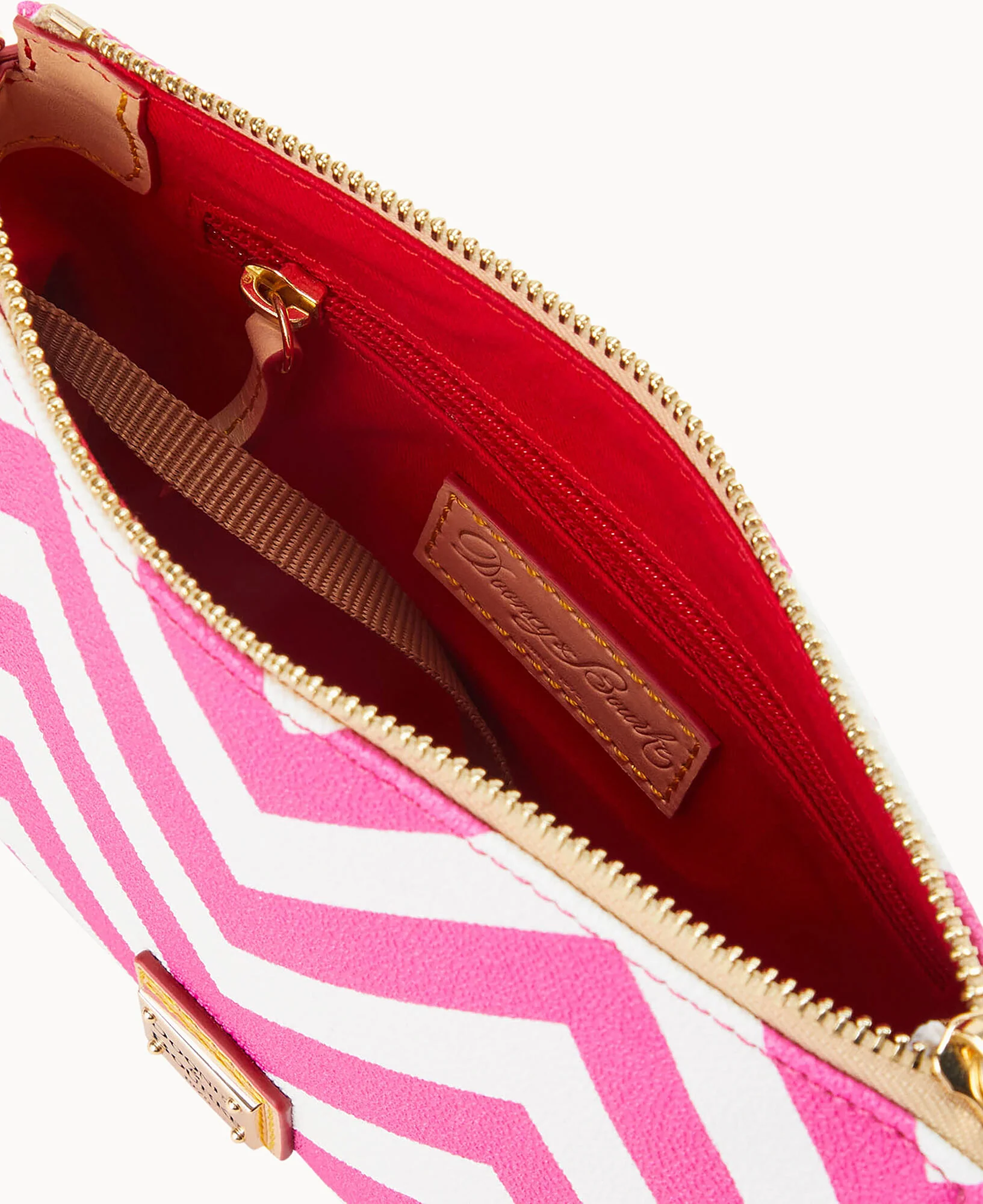 Chevron Crossbody Pouchette - Image 3