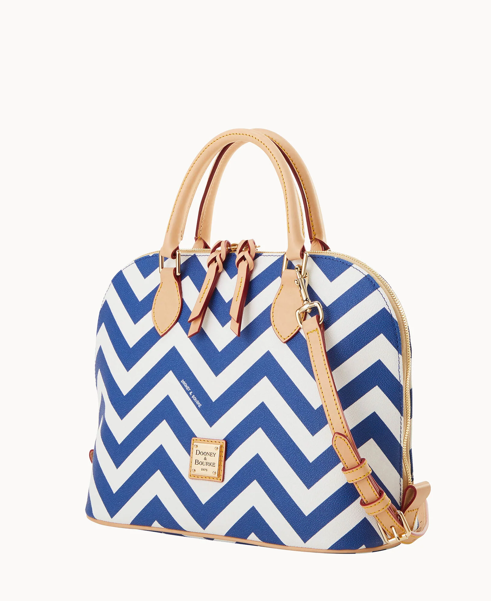 Chevron Zip Zip Satchel - Image 2