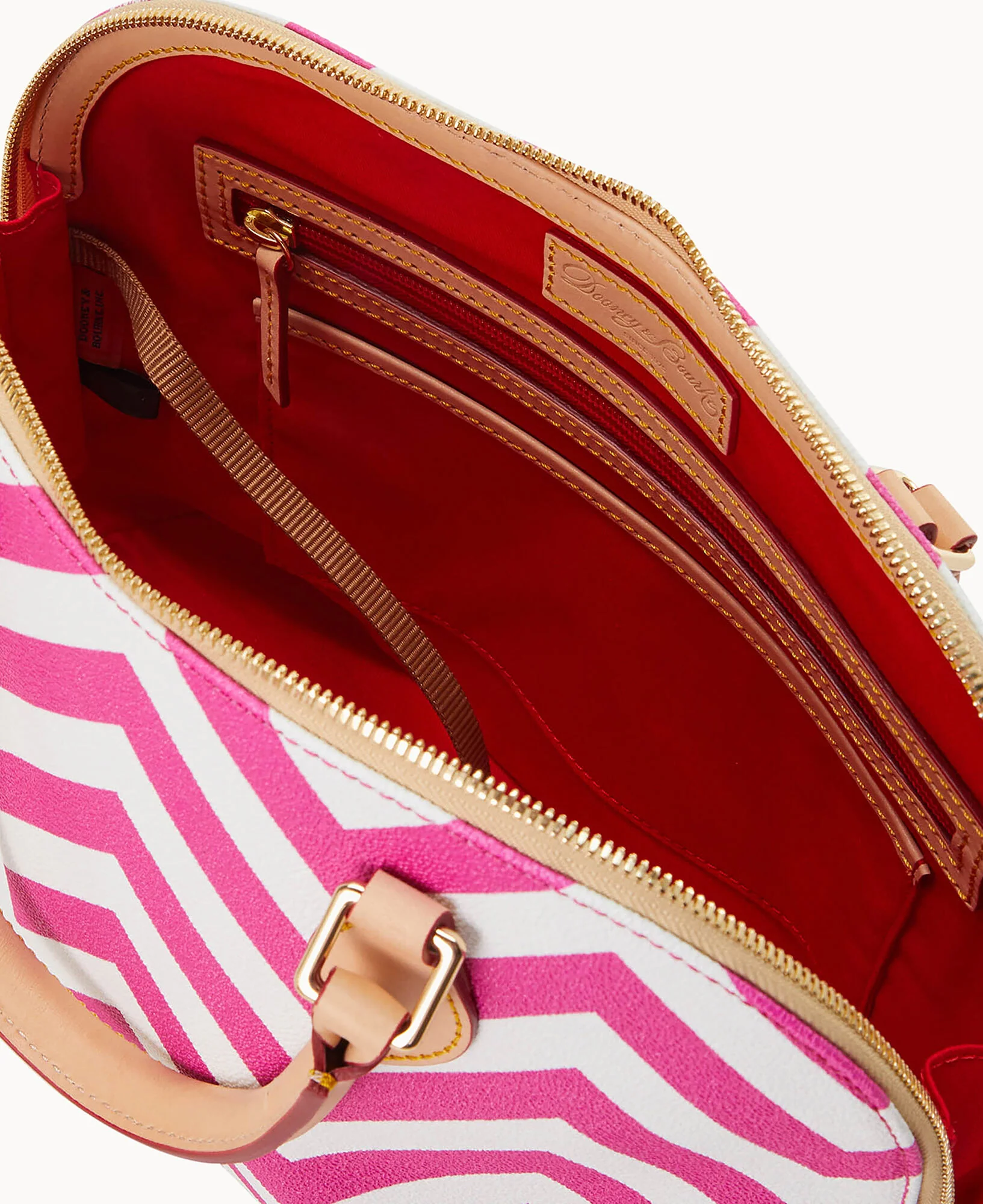 Chevron Zip Zip Satchel - Image 7