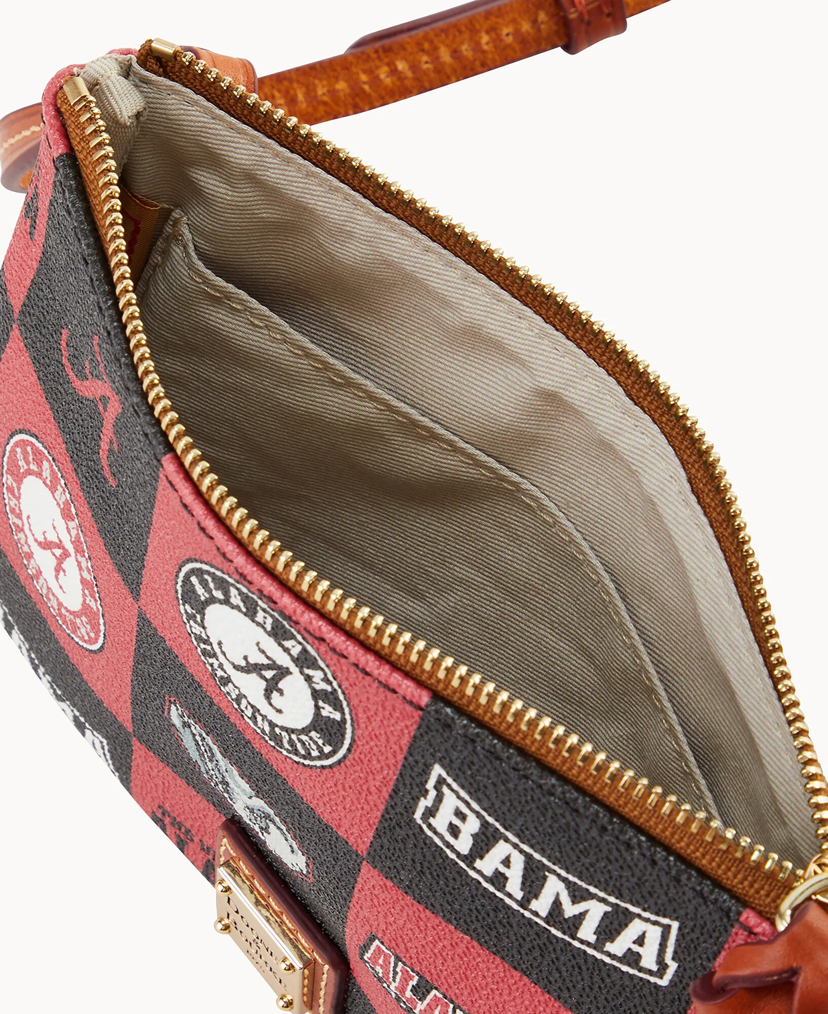 Collegiate University of Alabama Top Zip Crossbody - Image 3