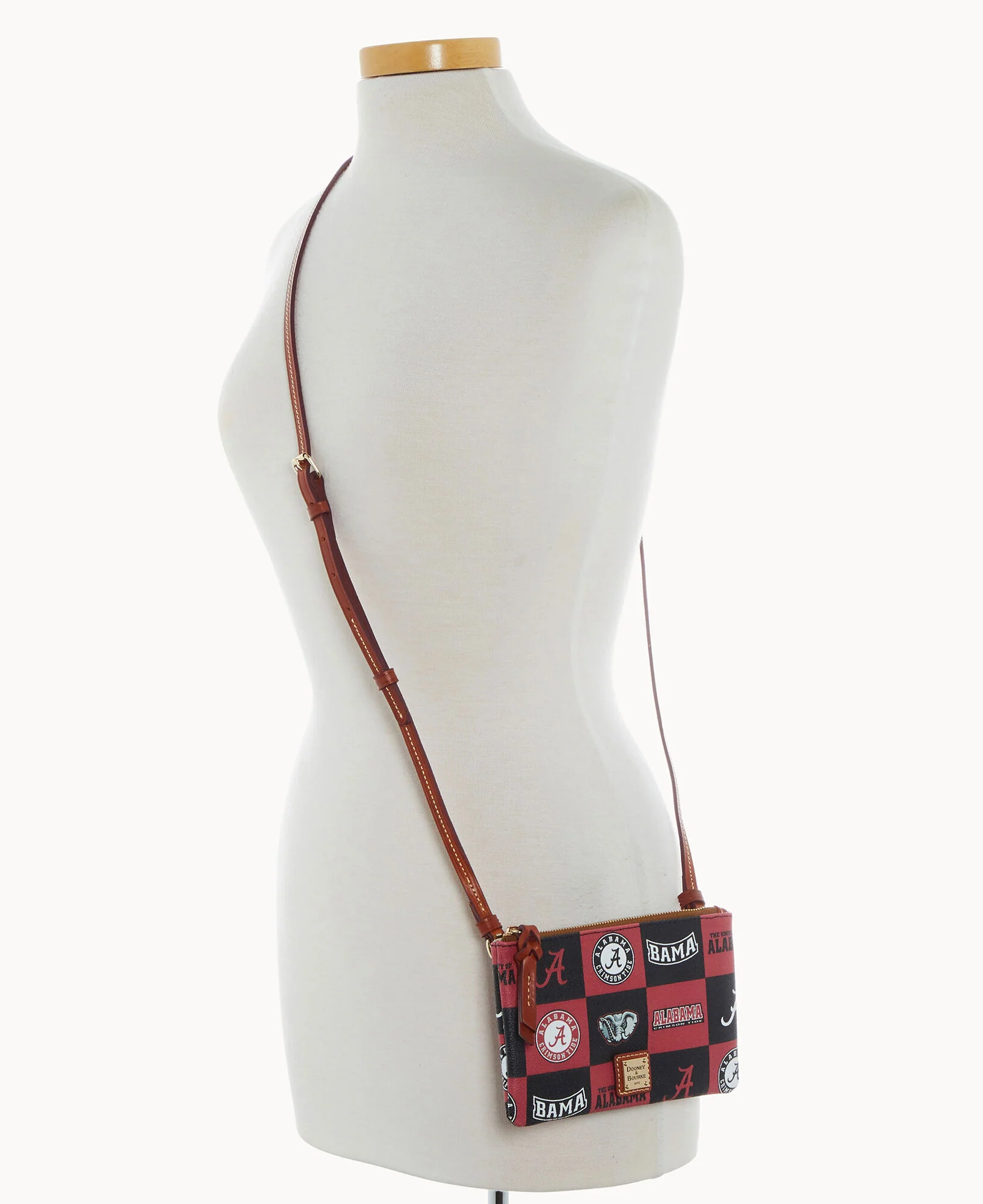 Collegiate University of Alabama Top Zip Crossbody - Image 4