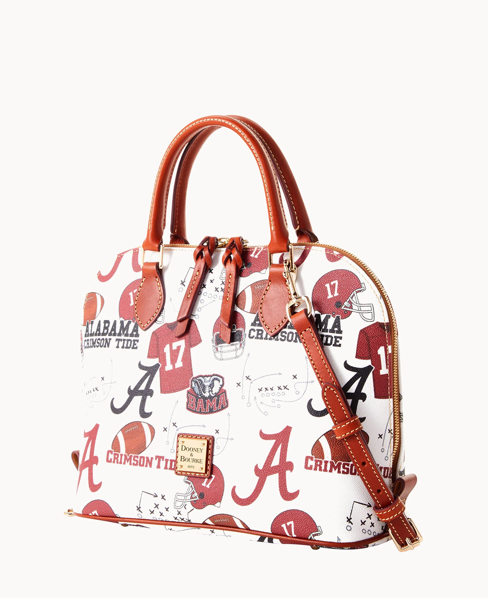 Collegiate University of Alabama Zip Zip Satchel - Image 5