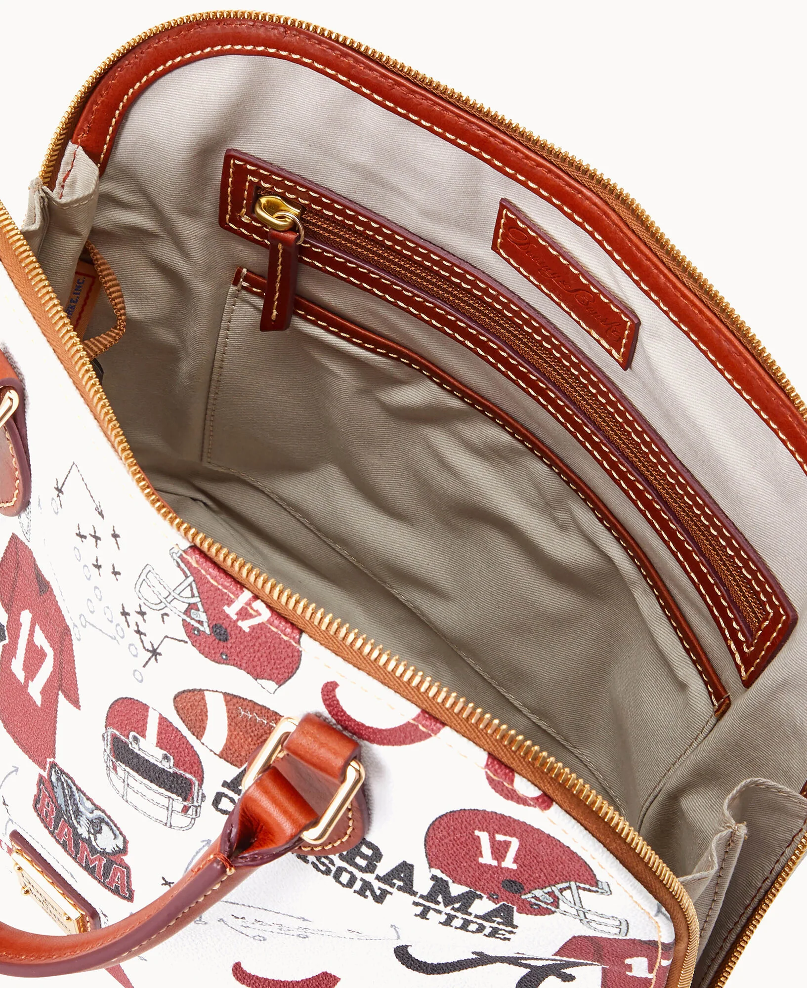 Collegiate University of Alabama Zip Zip Satchel - Image 6
