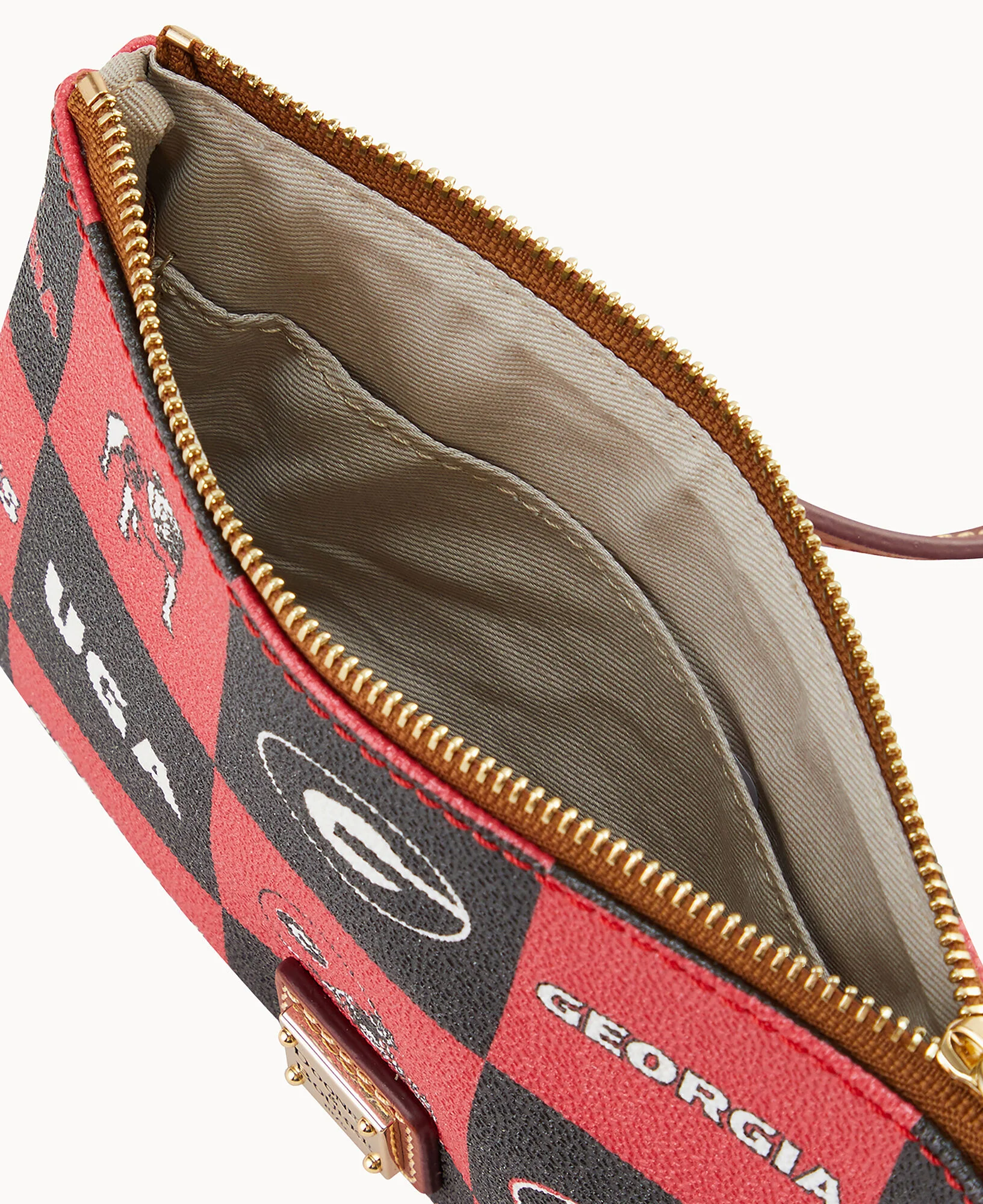Collegiate University of Georgia Top Zip Crossbody - Image 3