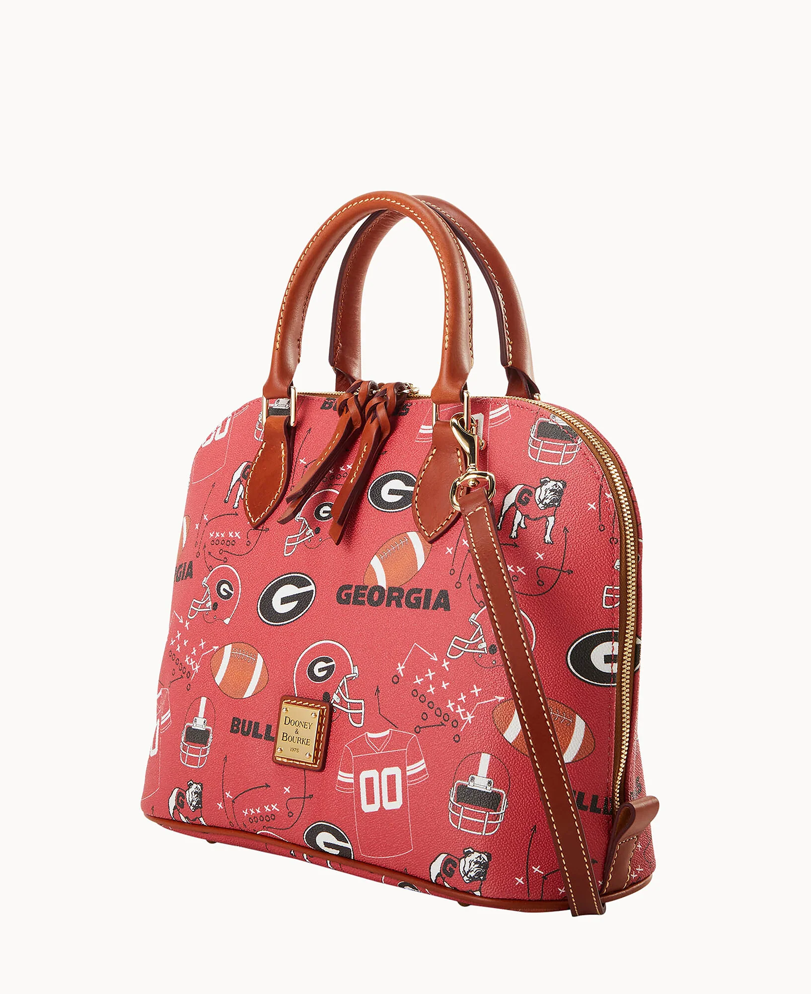 Collegiate University of Georgia Zip Zip Satchel - Image 2