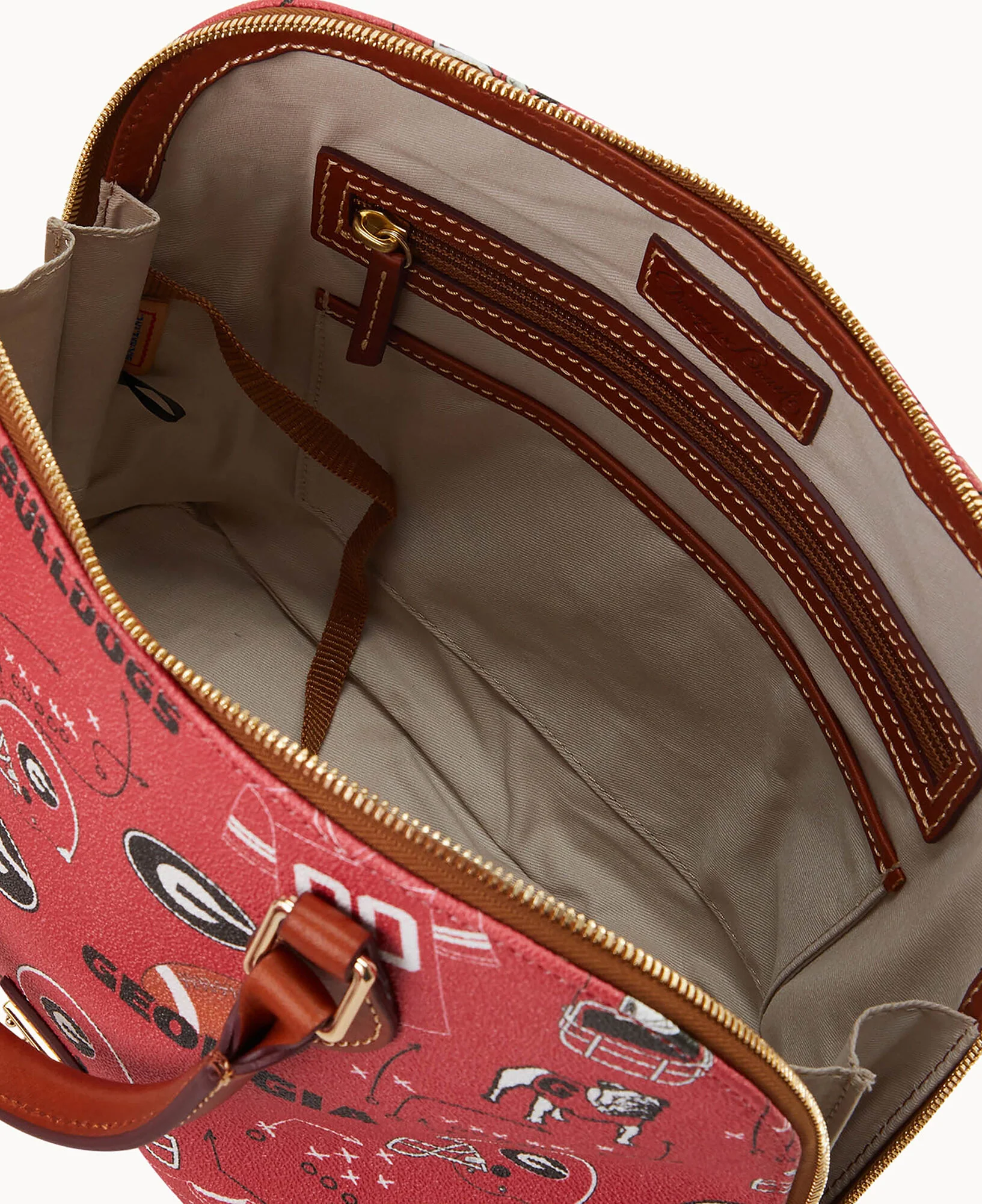 Collegiate University of Georgia Zip Zip Satchel - Image 3