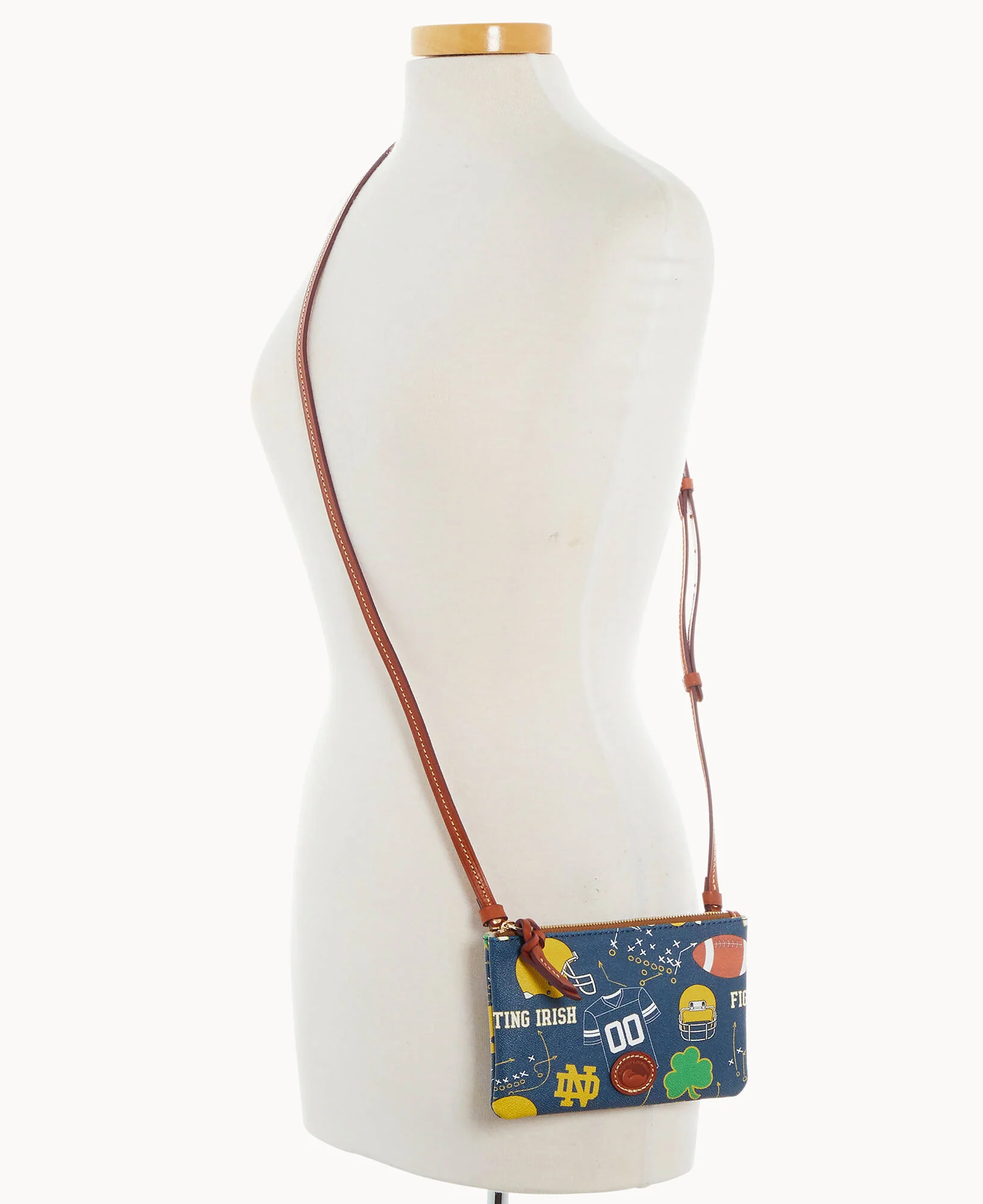 Collegiate University of Notre Dame Top Zip Crossbody - Image 4