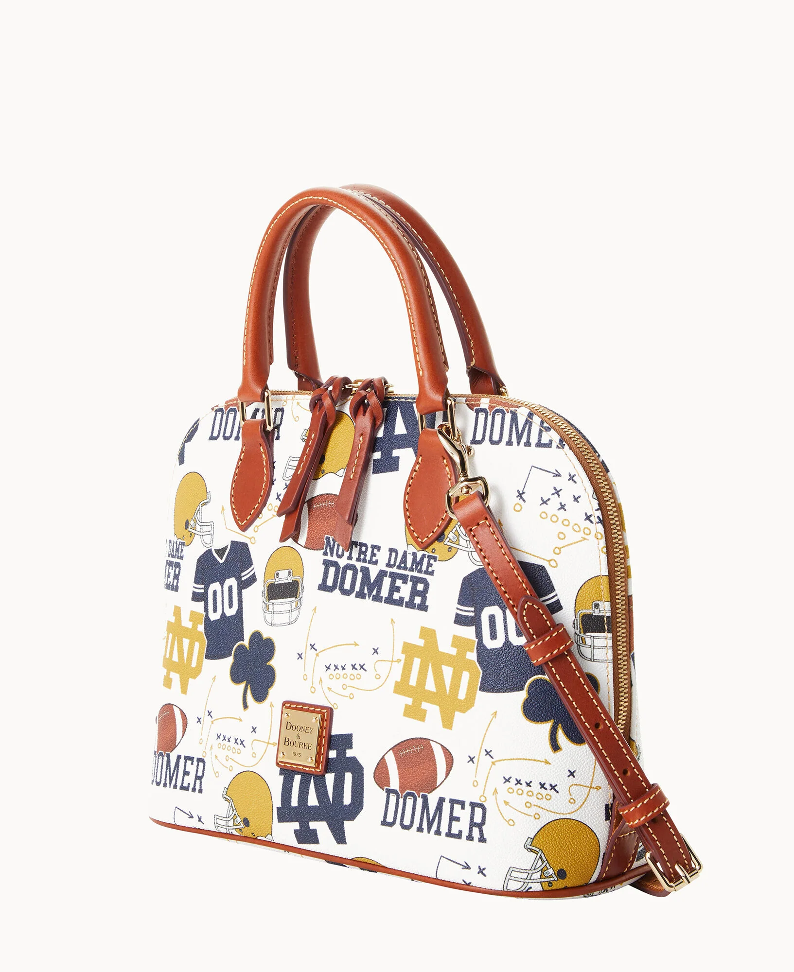 Collegiate University of Notre Dame Zip Zip Satchel - Image 2