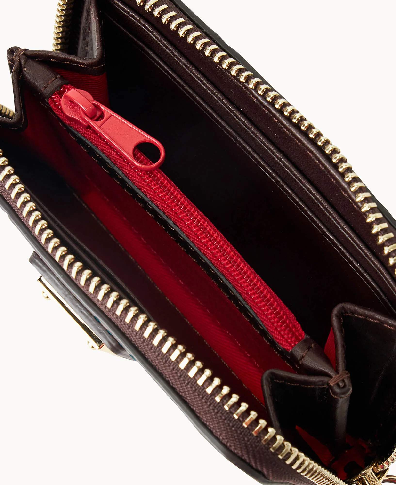 Denison Large Zip Around Credit Card Case - Image 12