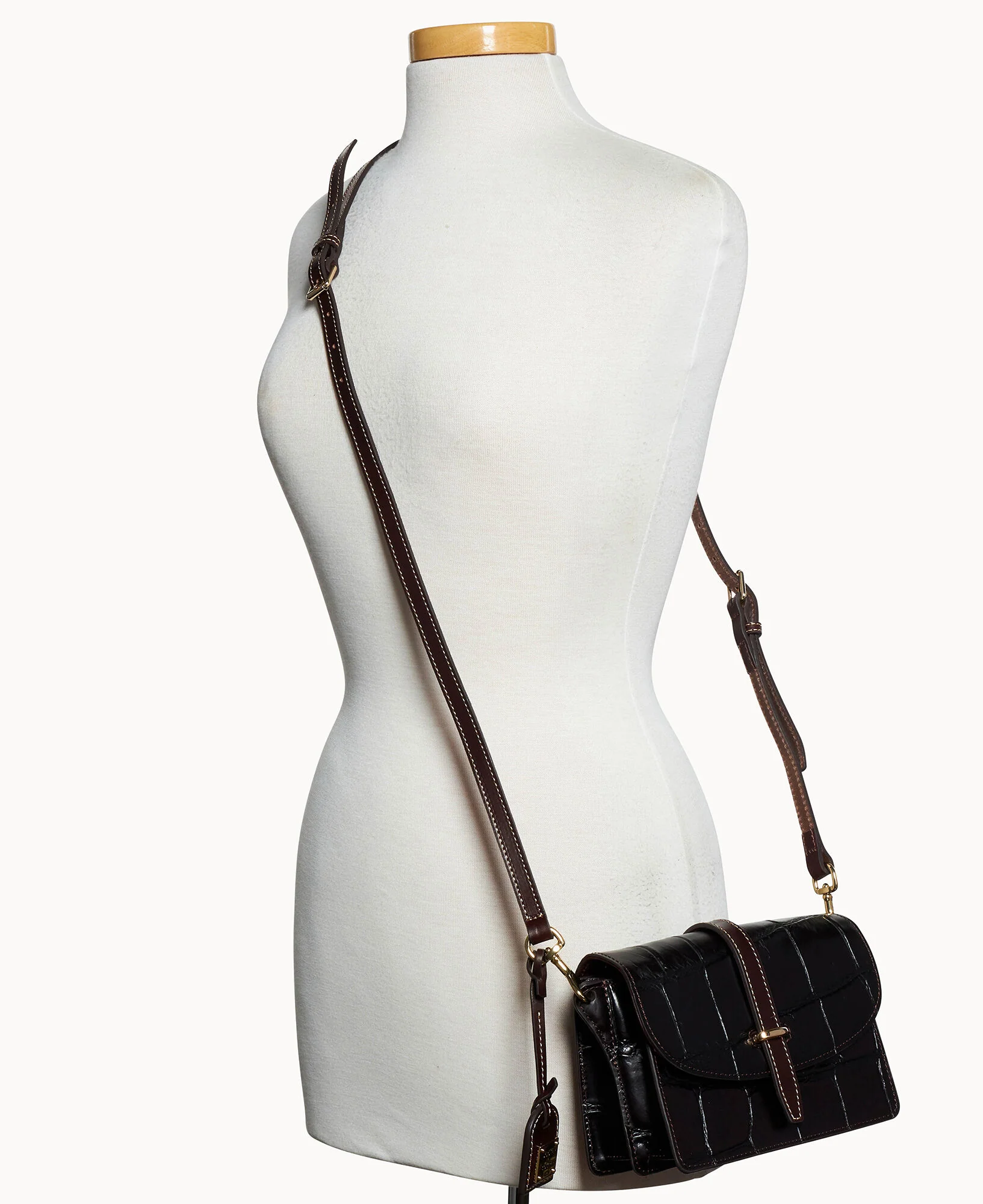 Denison Small Flap Crossbody - Image 12
