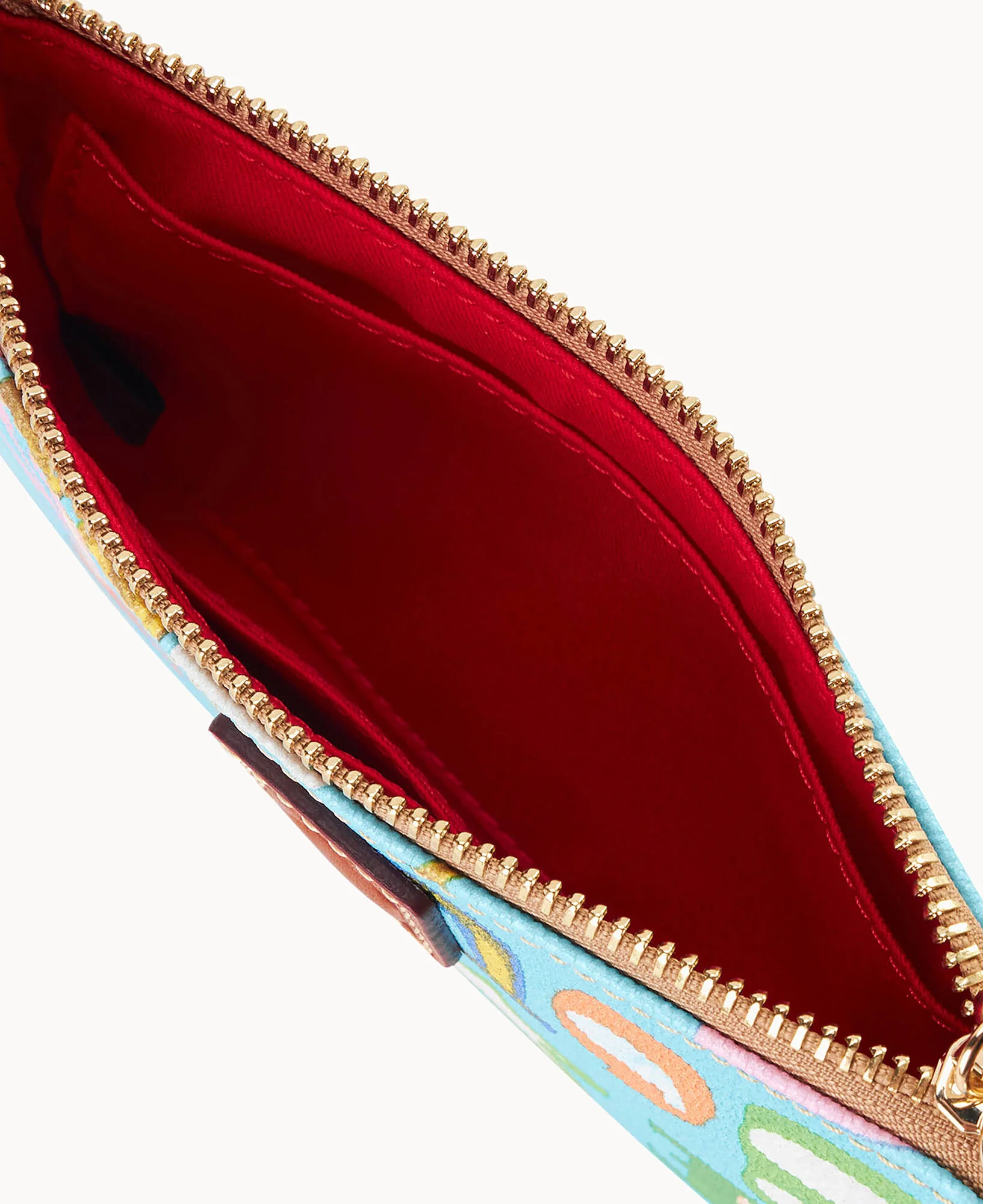 Doodle II Coated Cotton Medium Wristlet - Image 12
