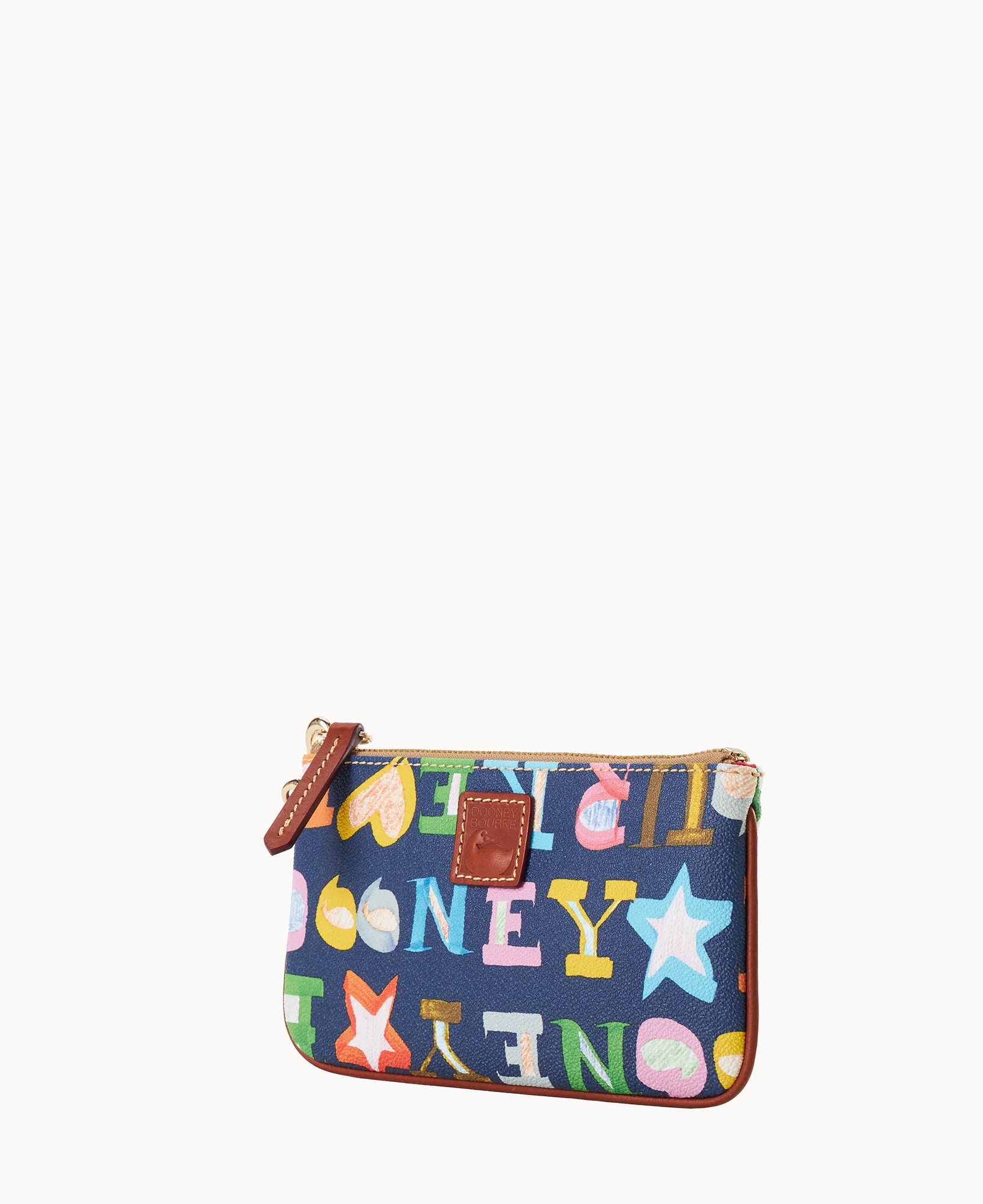 Doodle II Coated Cotton Medium Wristlet - Image 14