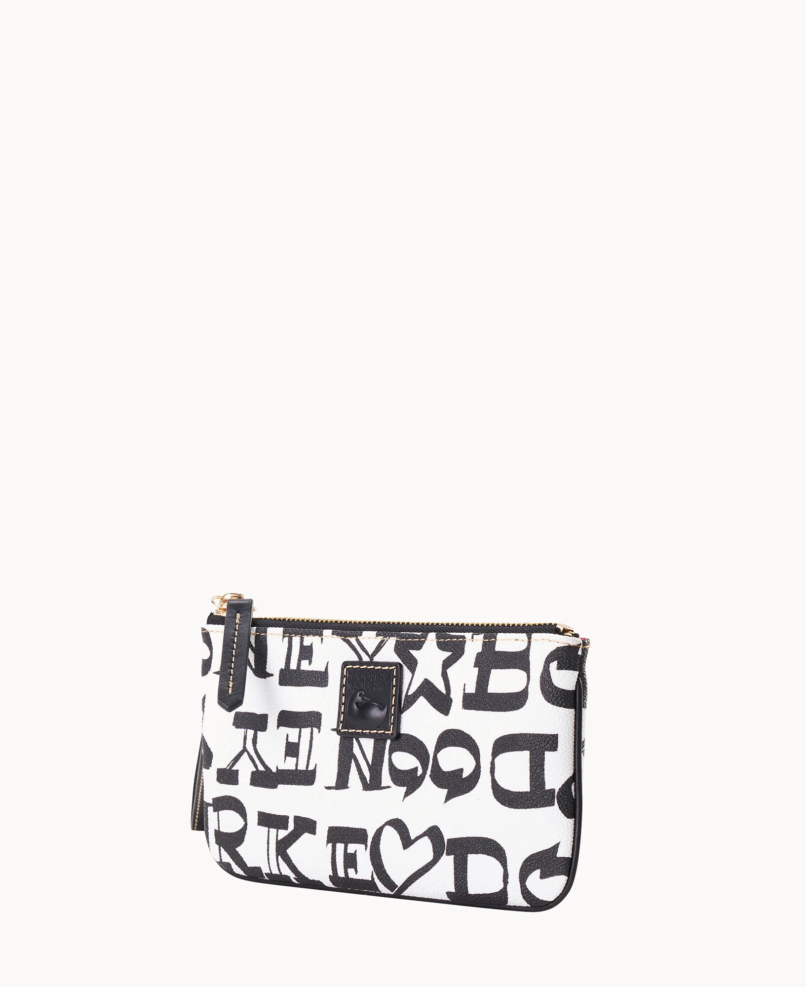 Doodle II Coated Cotton Medium Wristlet - Image 2