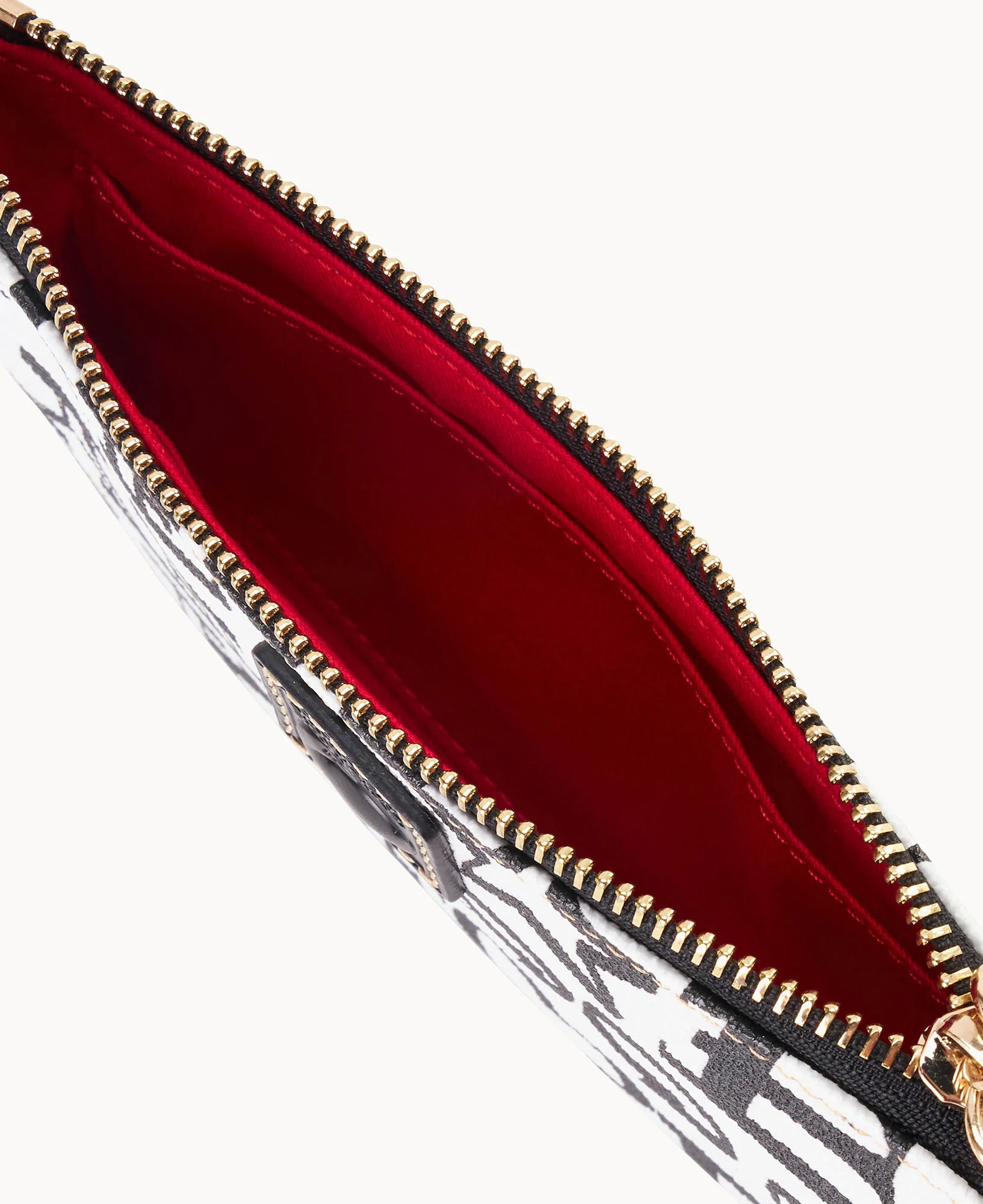 Doodle II Coated Cotton Medium Wristlet - Image 3