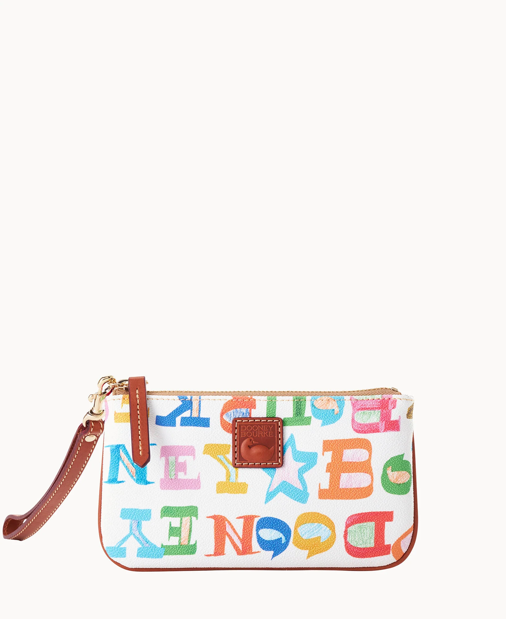 Doodle II Coated Cotton Medium Wristlet - Image 7