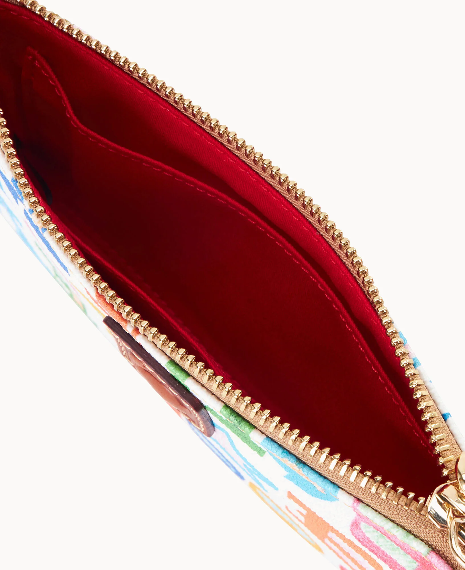 Doodle II Coated Cotton Medium Wristlet - Image 9
