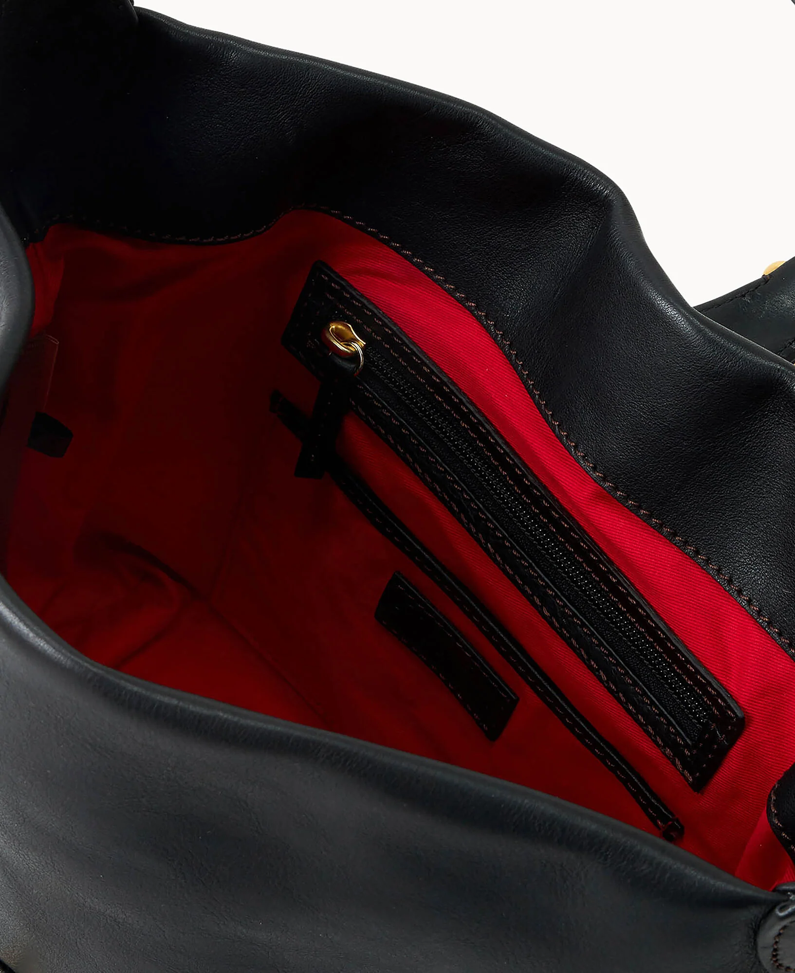 Florentine Logo Lock Hobo - Image 3