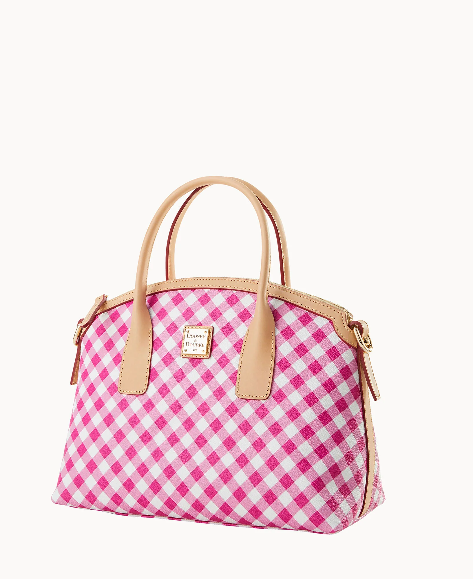 Gingham II Domed Satchel - Image 14