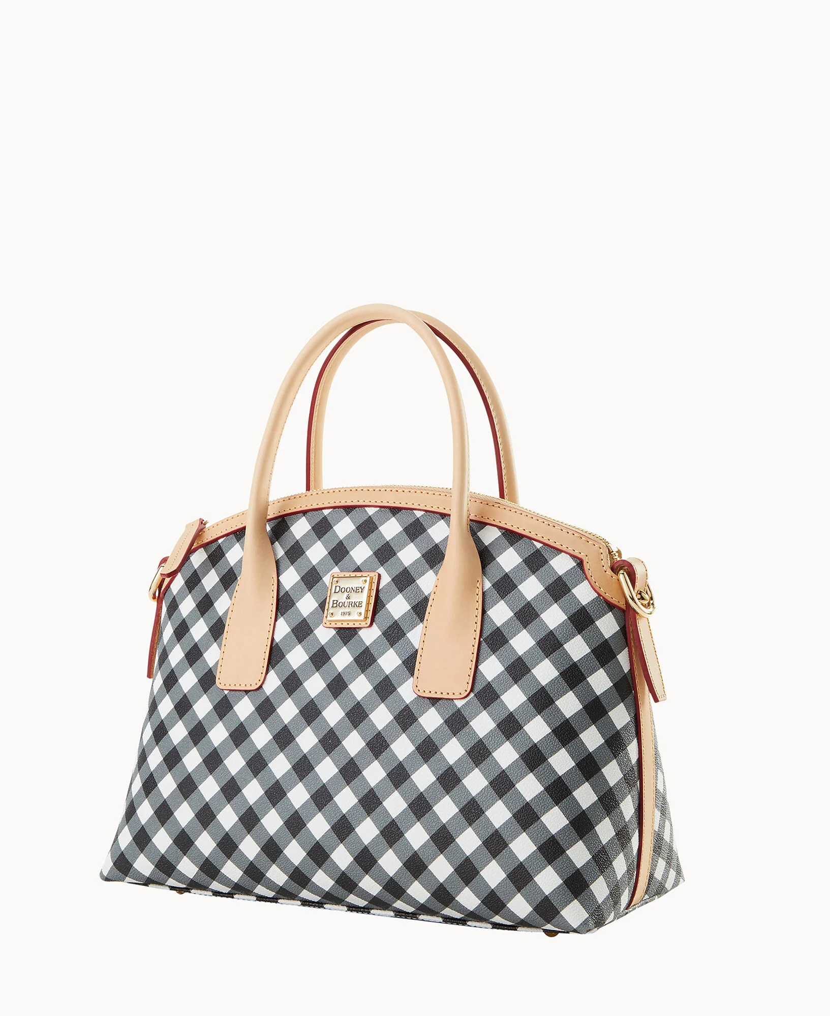Gingham II Domed Satchel - Image 6