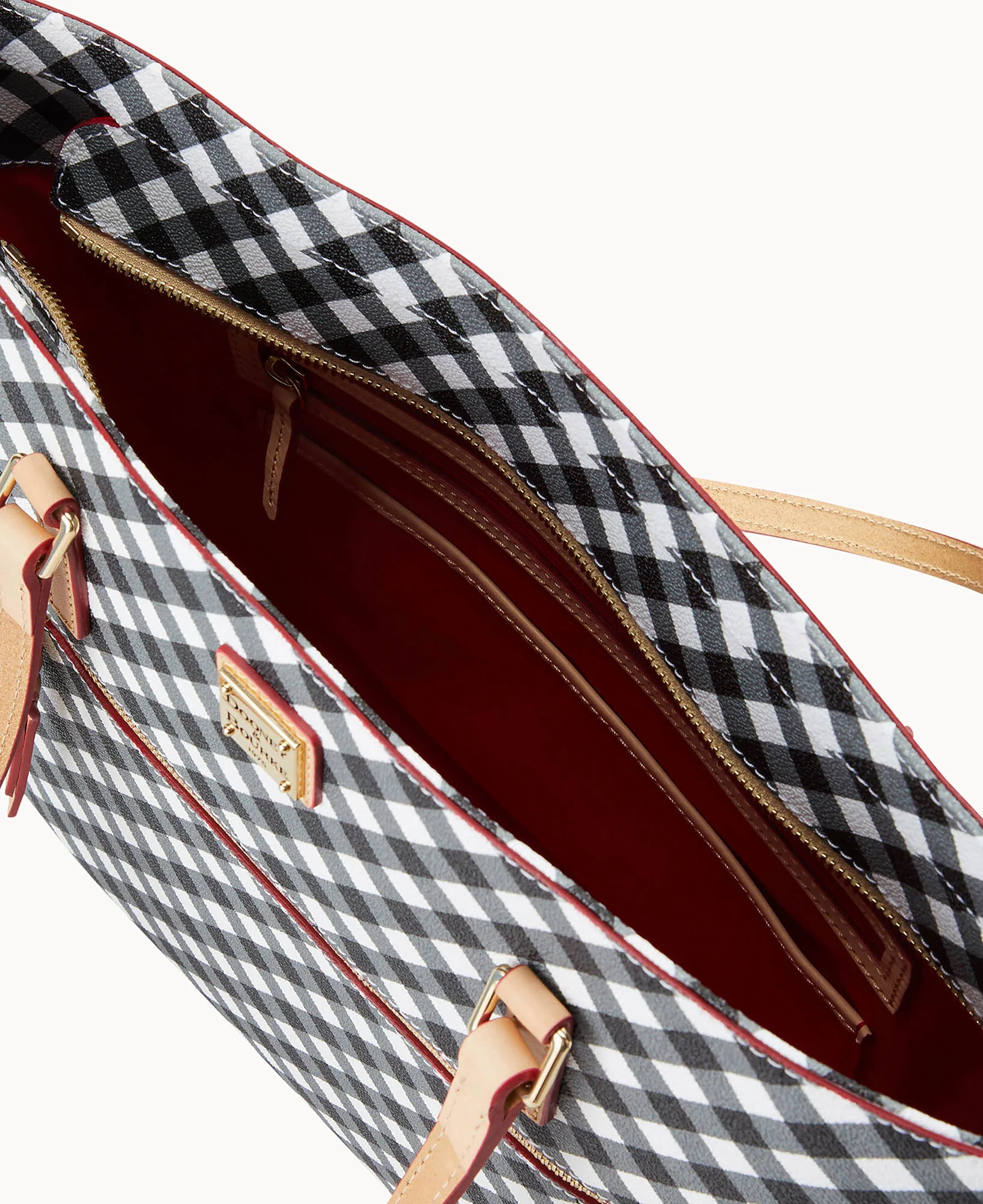 Gingham II Large Shopper - Image 6