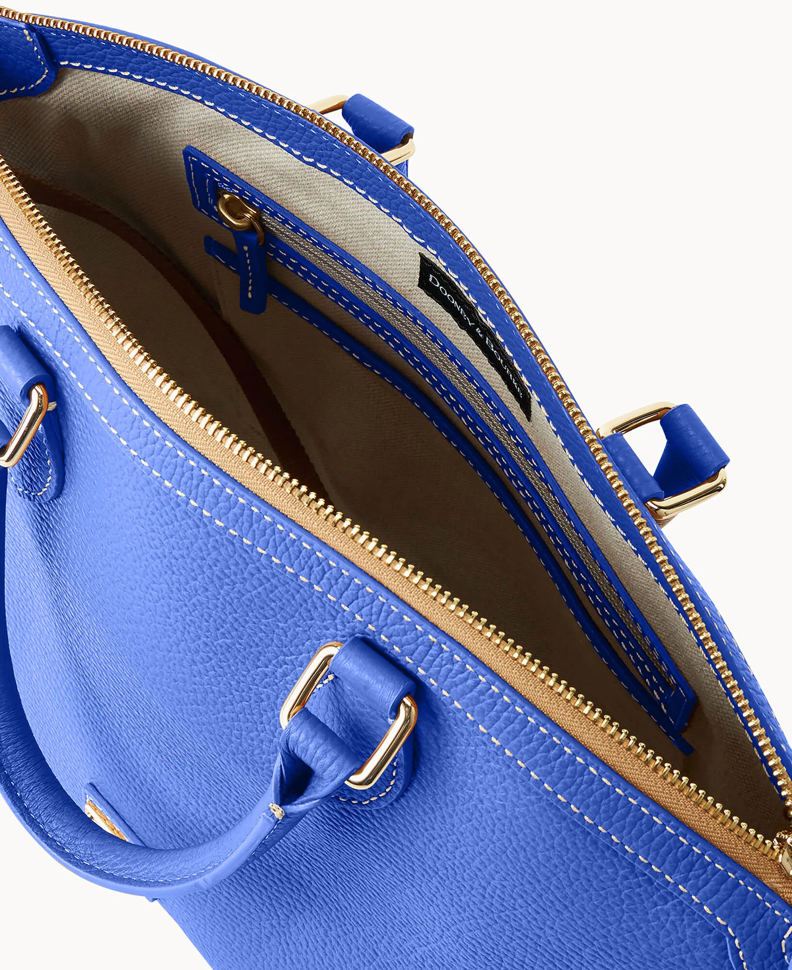 Lucca Leather Domed Satchel - Image 33