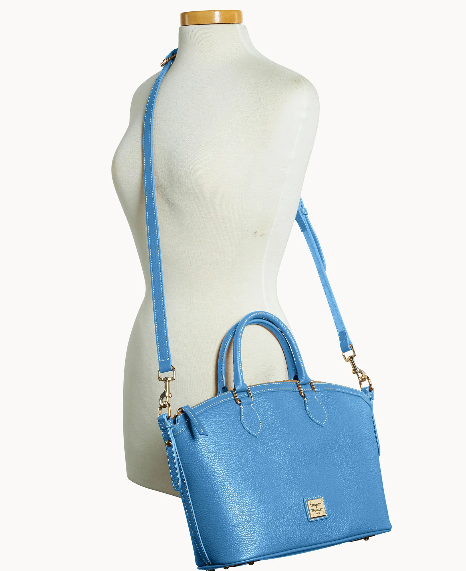 Lucca Leather Domed Satchel - Image 44