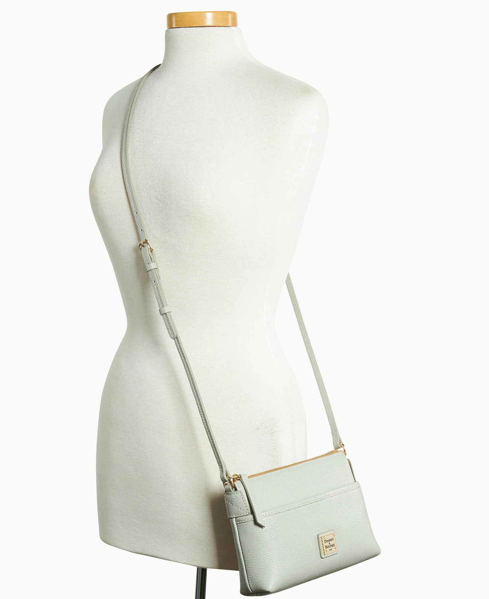 Lucca Leather Ginger Crossbody - Image 10