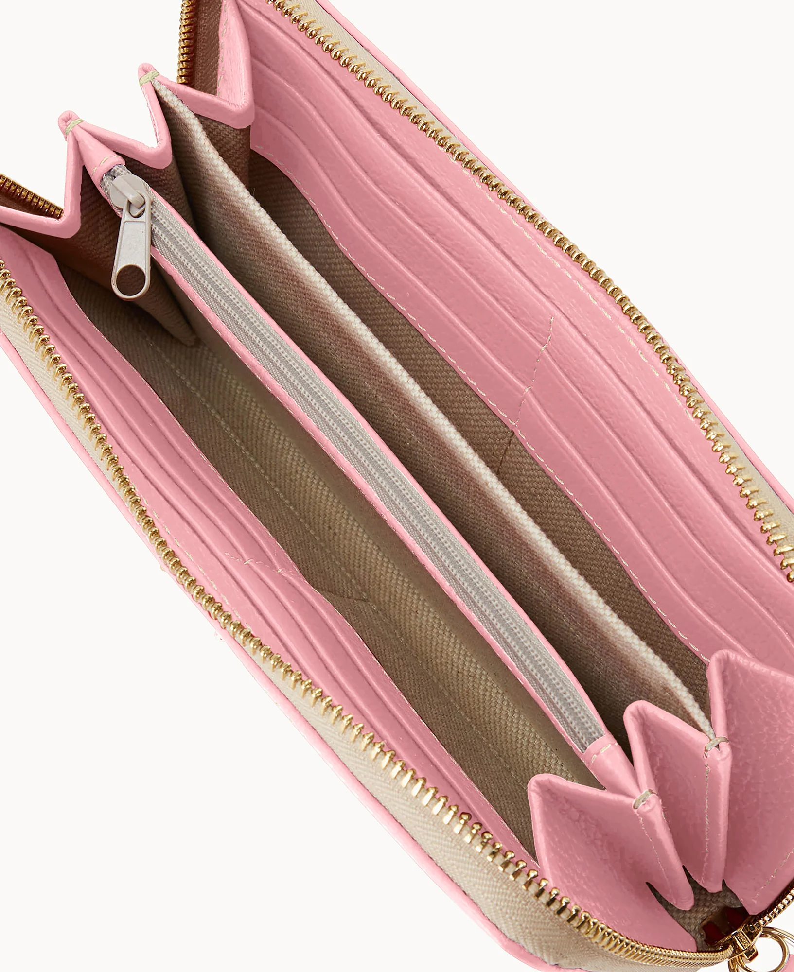 Lucca Leather Large Zip Around Wristlet - Image 38