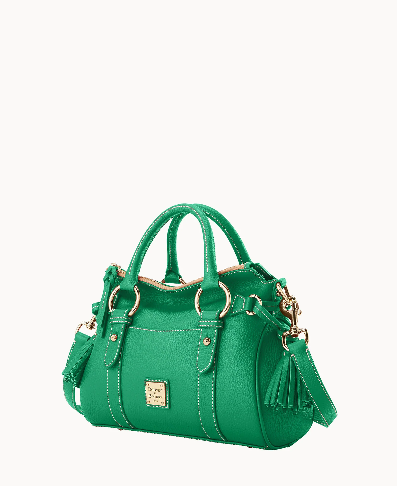 Lucca Leather Satchel With Pocket - Image 26