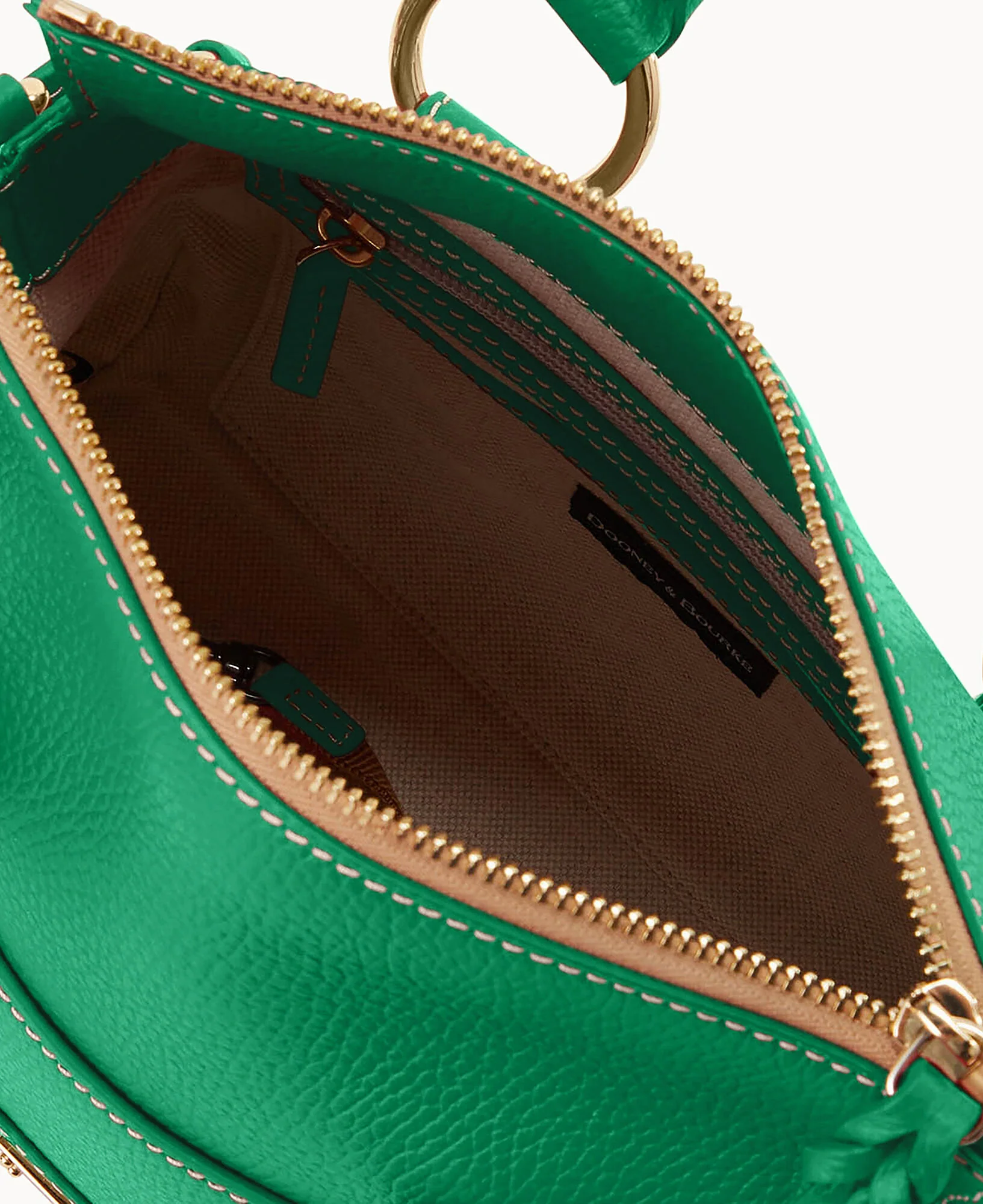 Lucca Leather Satchel With Pocket - Image 27