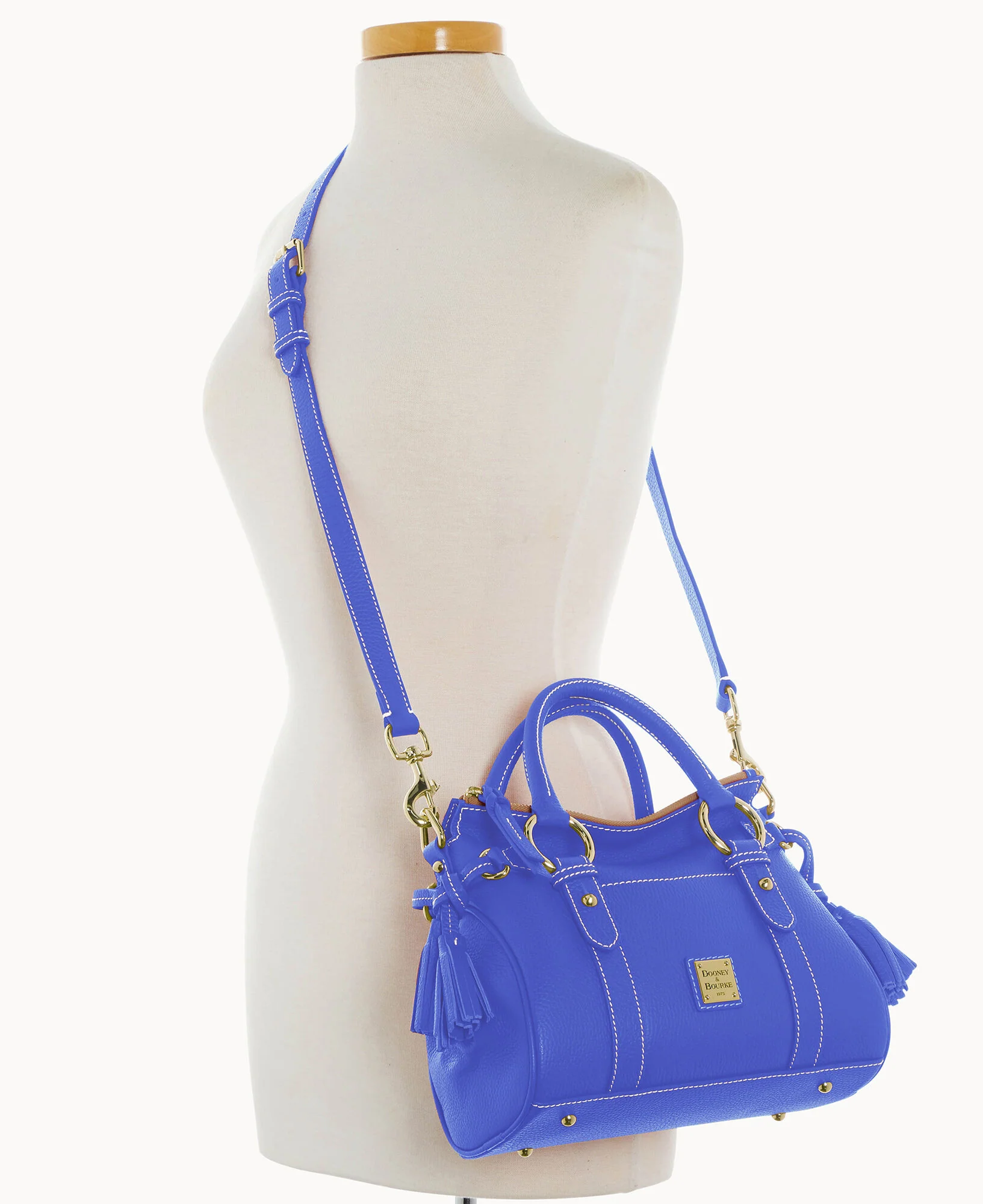 Lucca Leather Satchel With Pocket - Image 45
