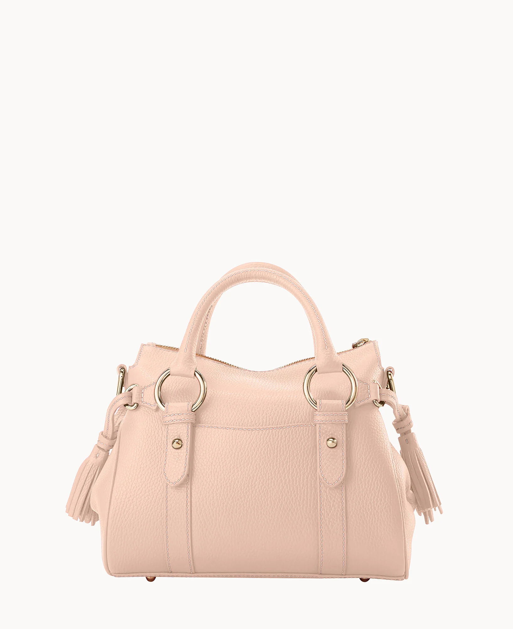 Lucca Leather Satchel With Pocket - Image 77