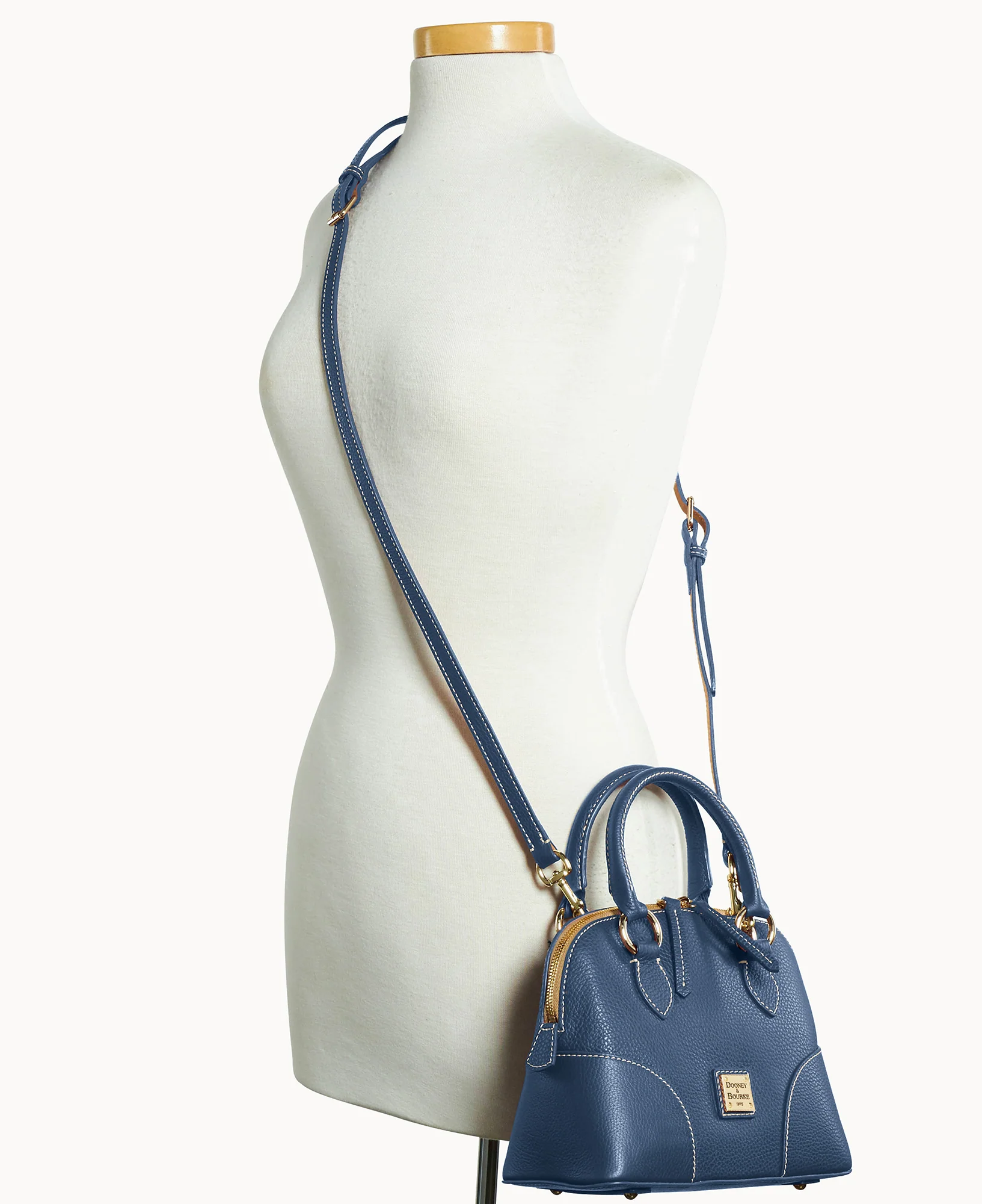 Lucca Leather Small Satchel - Image 55