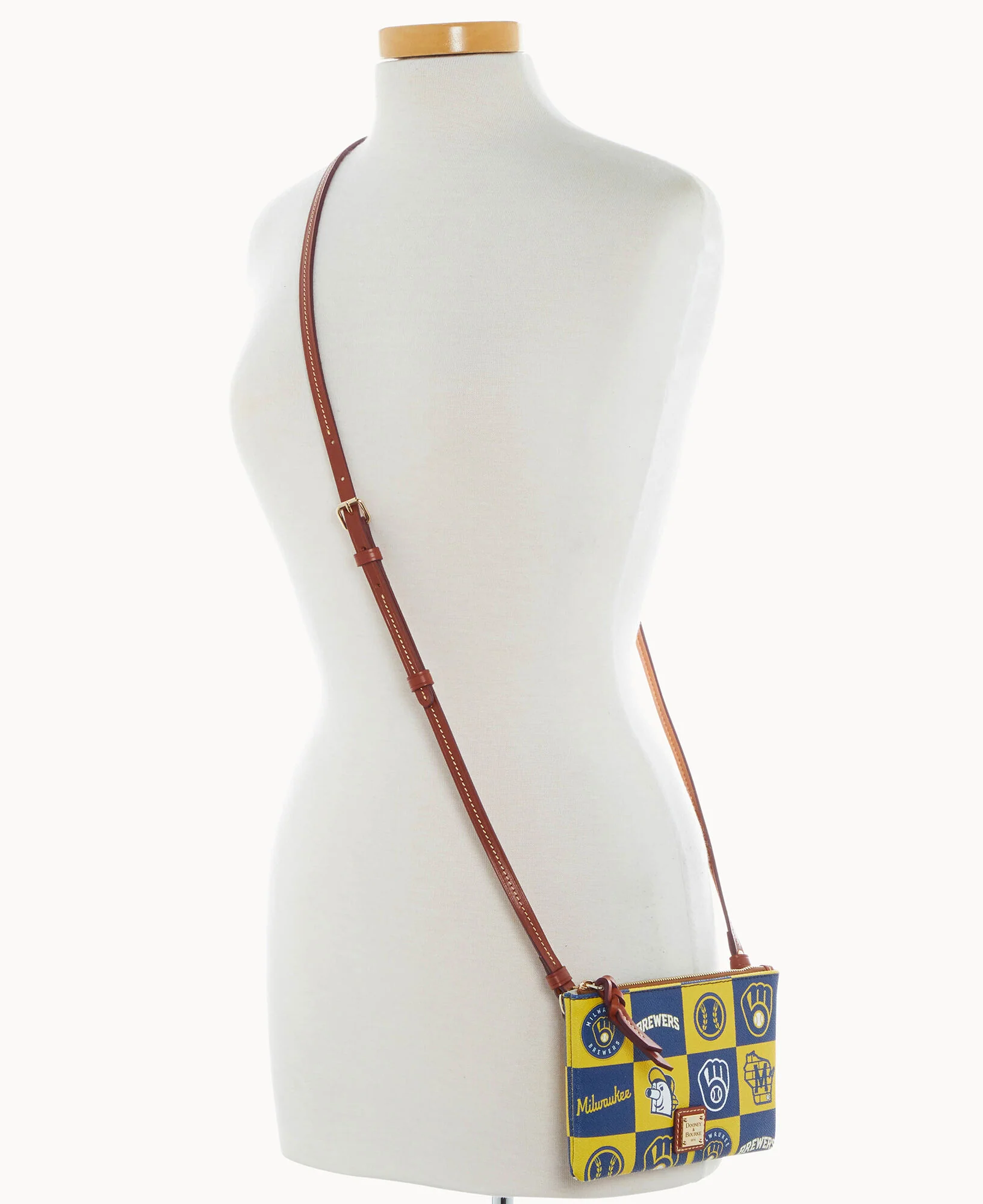 MLB Brewers Top Zip Crossbody - Image 4