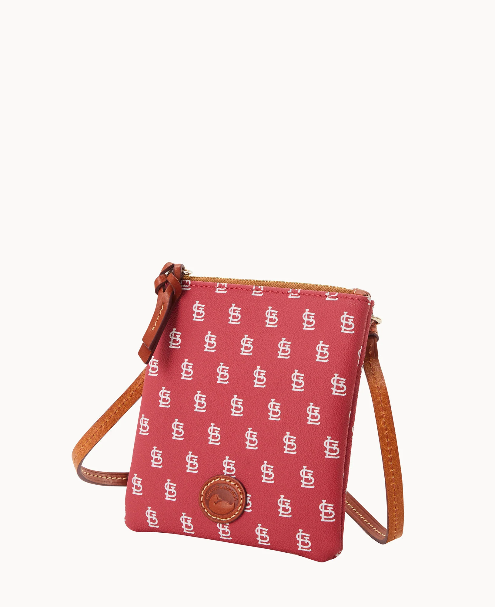 MLB Cardinals Small North South Top Zip Crossbody - Image 2