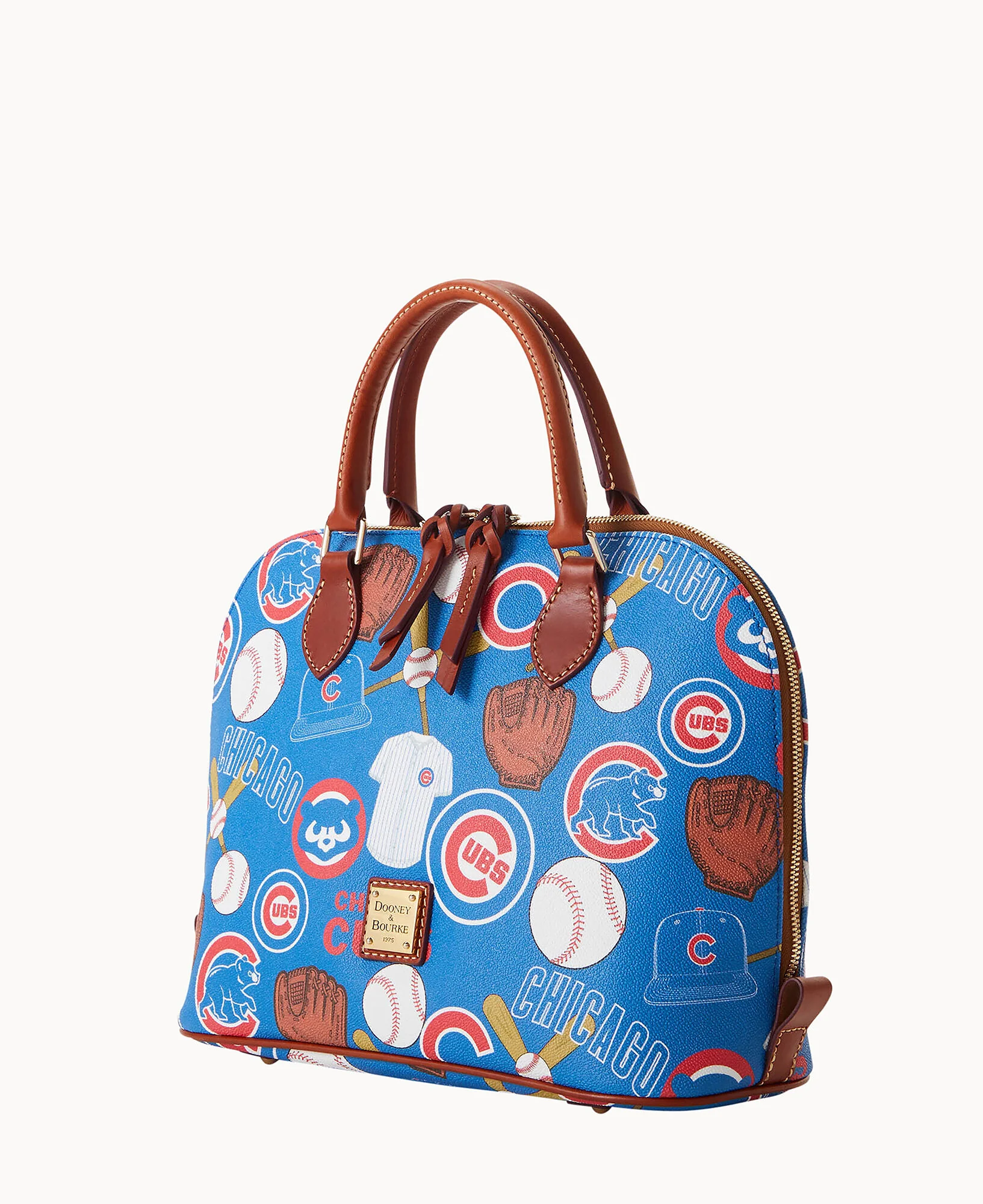 MLB Cubs Zip Zip Satchel - Image 2