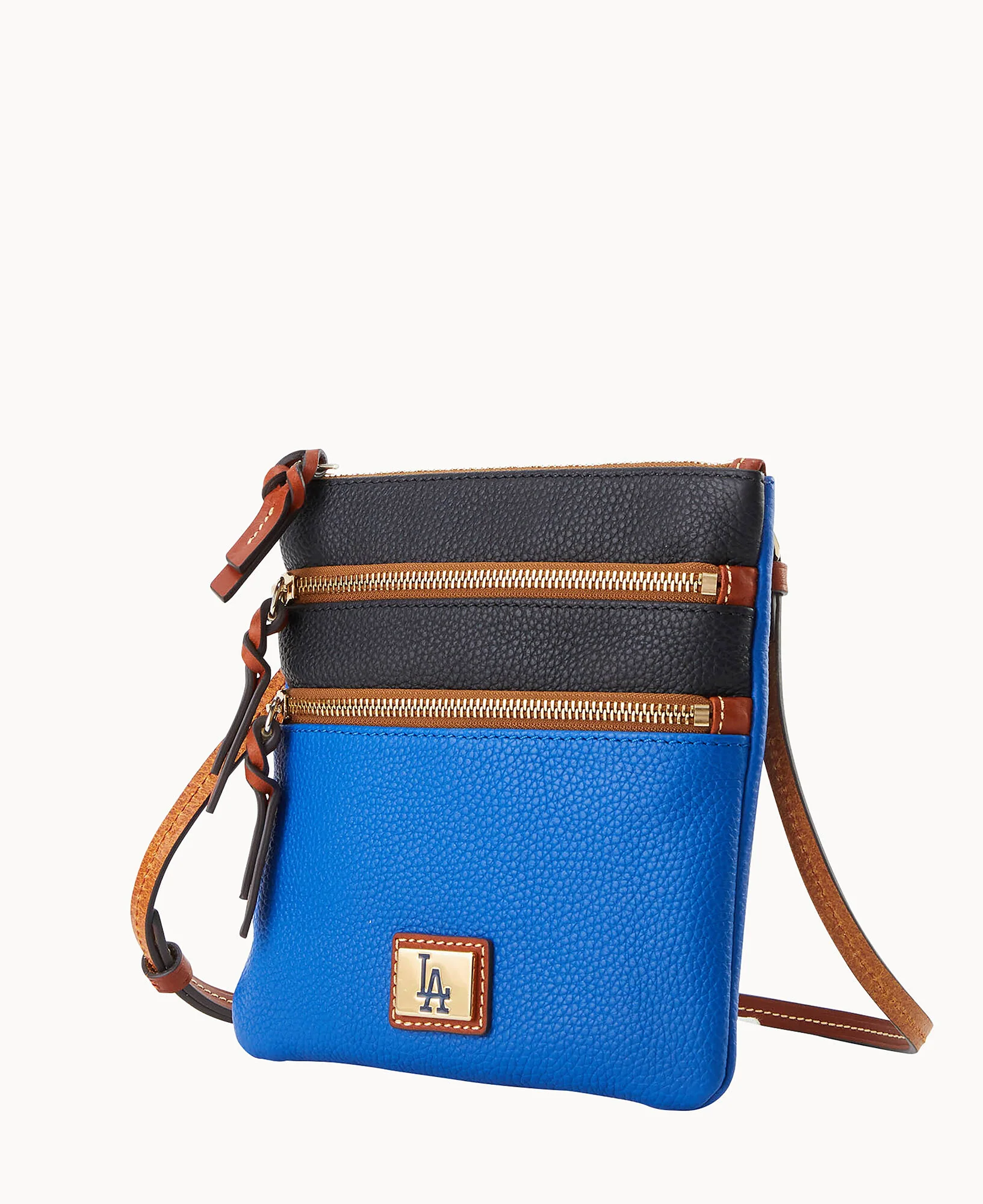 MLB Dodgers Triple Zip Crossbody - Image 2
