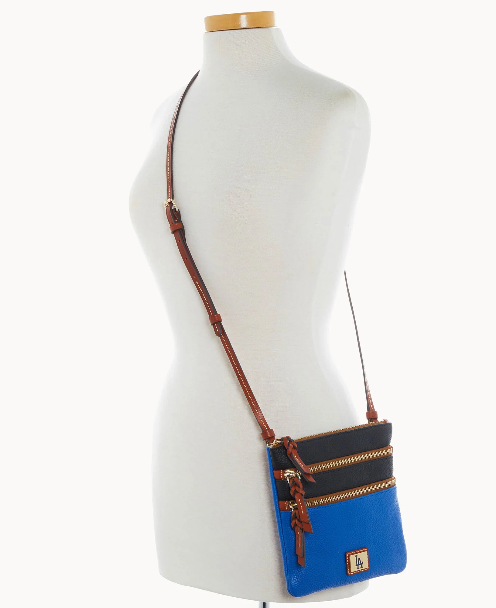 MLB Dodgers Triple Zip Crossbody - Image 4