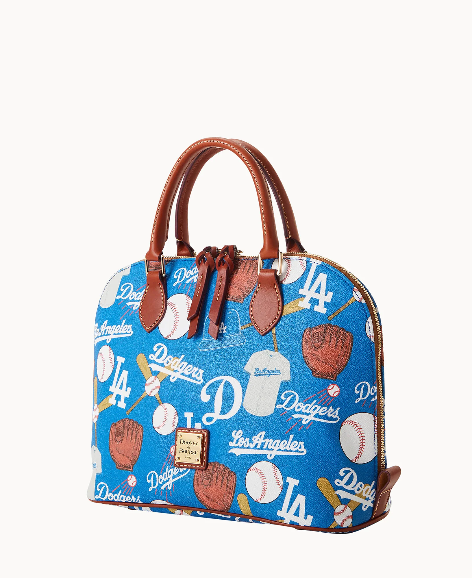 MLB Dodgers Zip Zip Satchel - Image 2