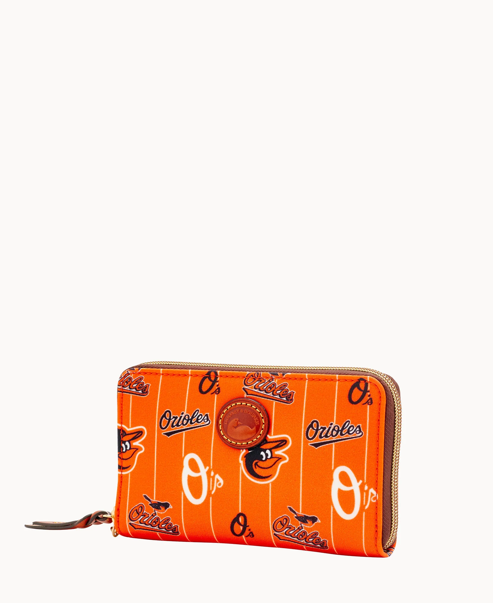 MLB Orioles Zip Around Phone Wristlet - Image 2