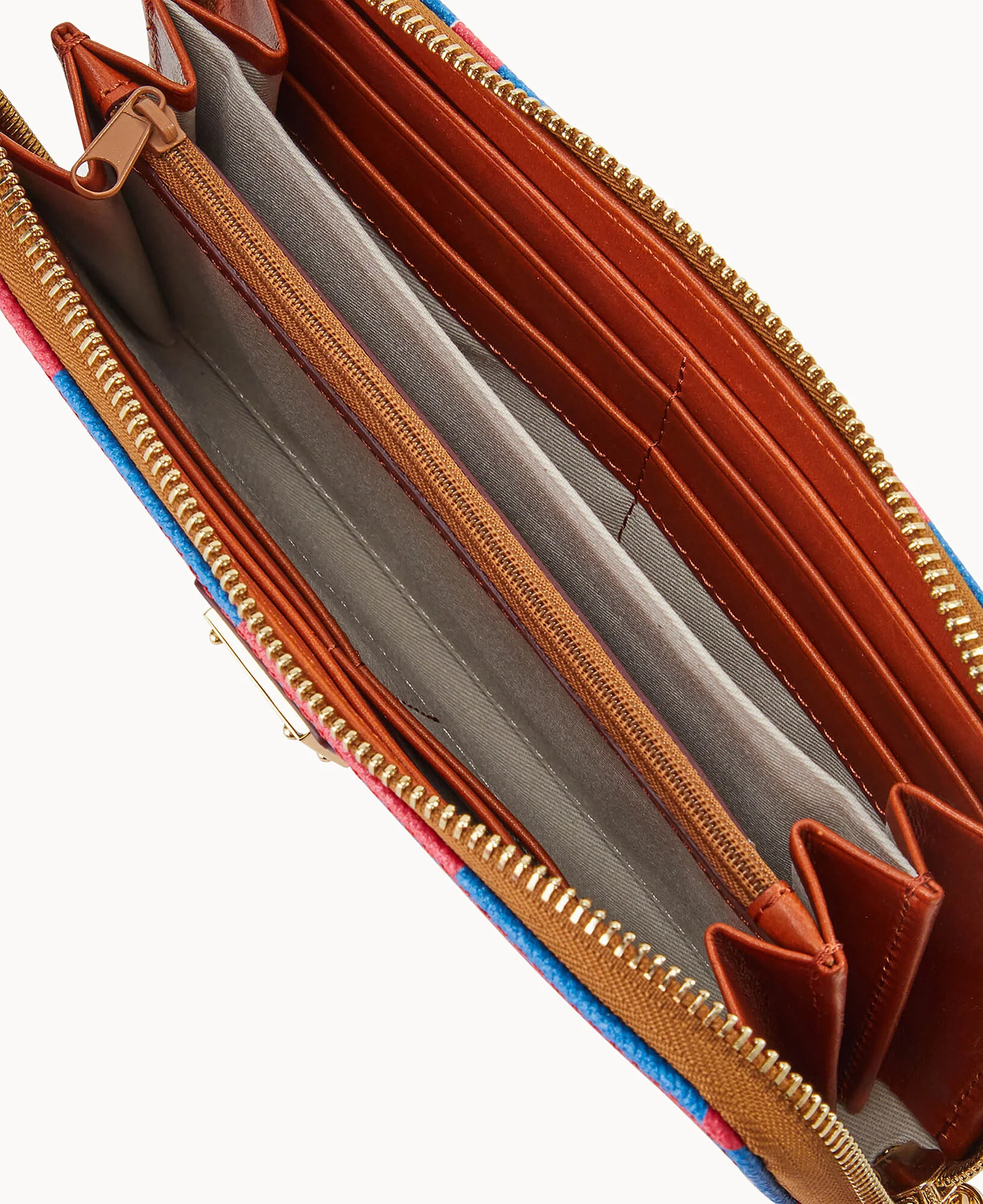 MLB Phillies Large Zip Around Wristlet - Image 3