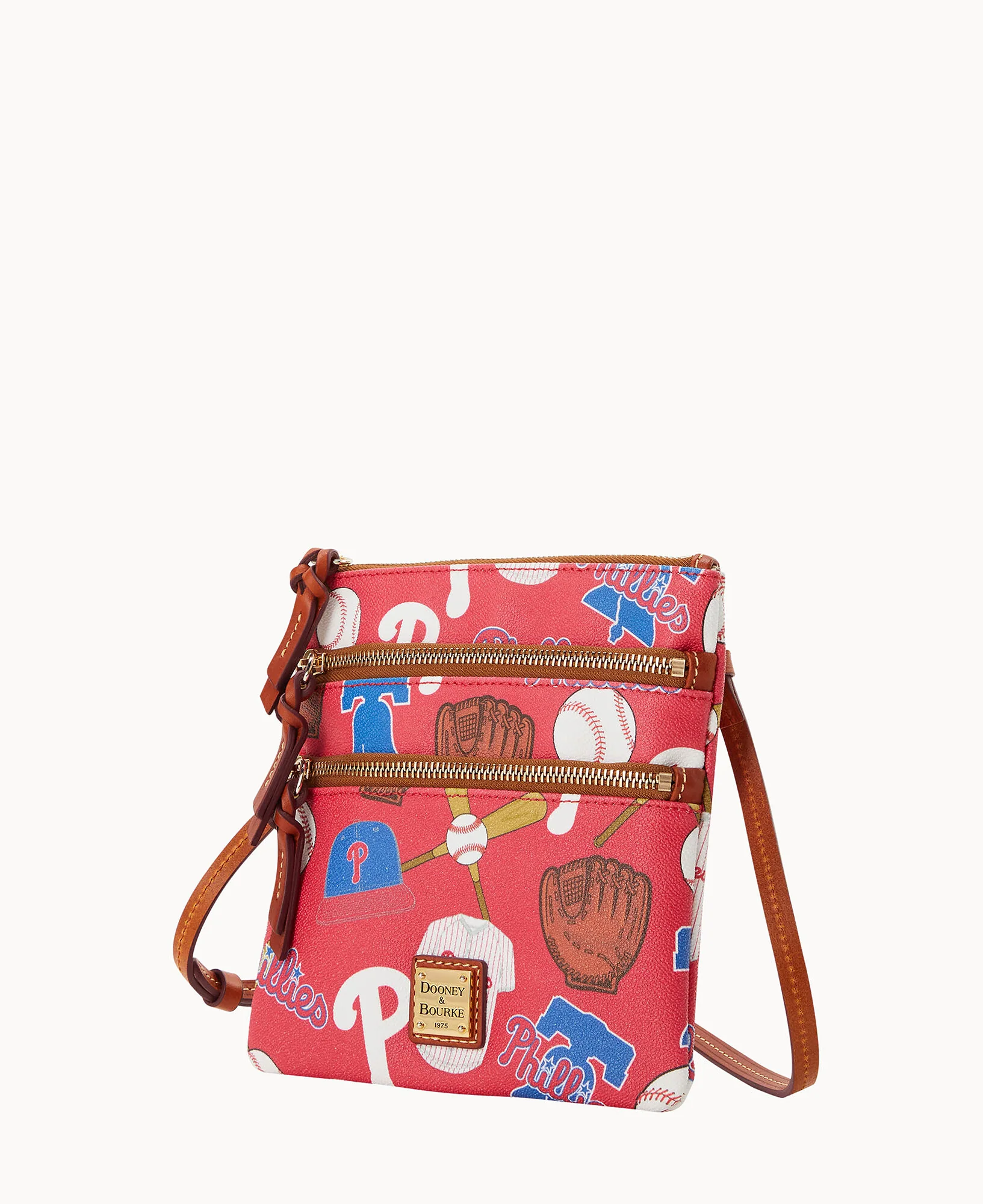 MLB Phillies Triple Zip Crossbody - Image 2