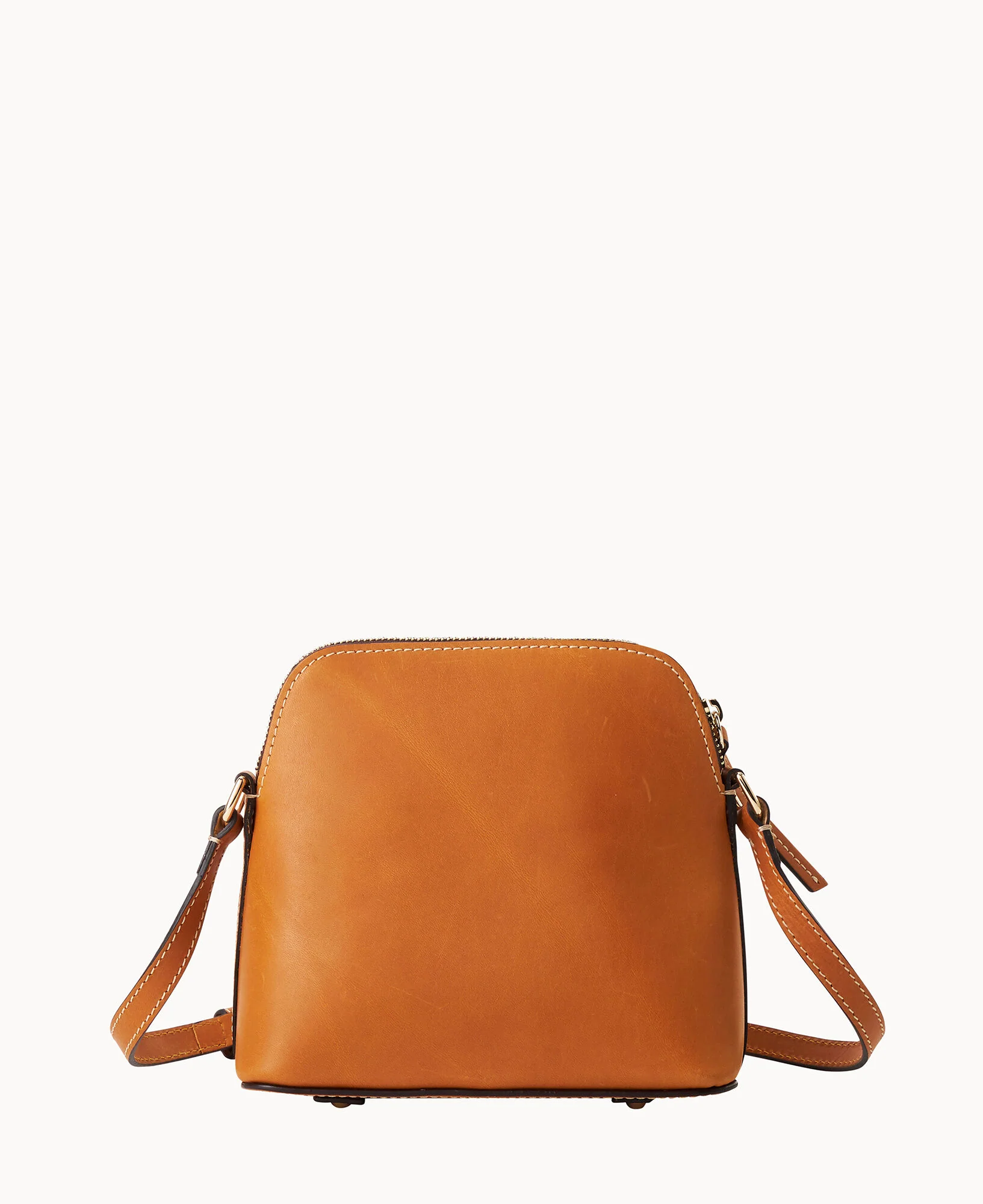 Montana Leather Zip Domed Crossbody - Image 4