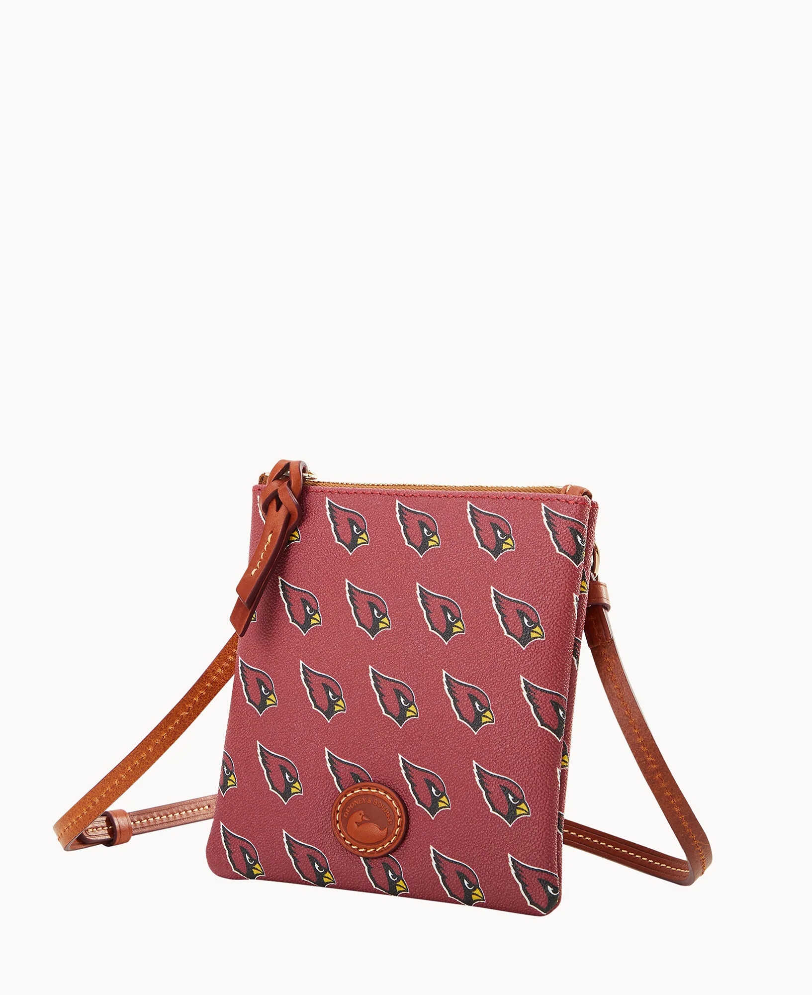 NFL AZ Cardinals Small North South Top Zip Crossbody - Image 2