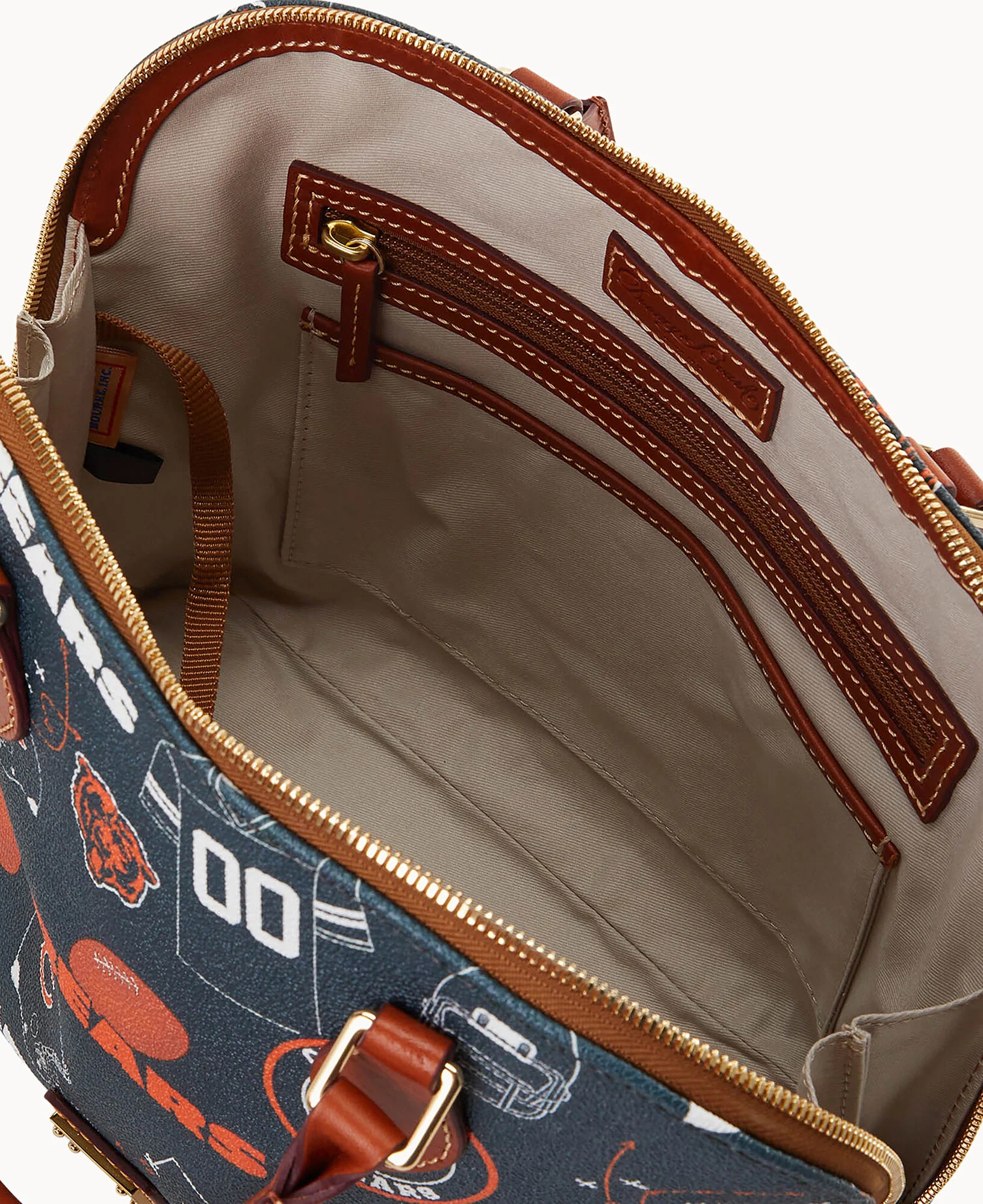 NFL Bears Zip Zip Satchel - Image 3