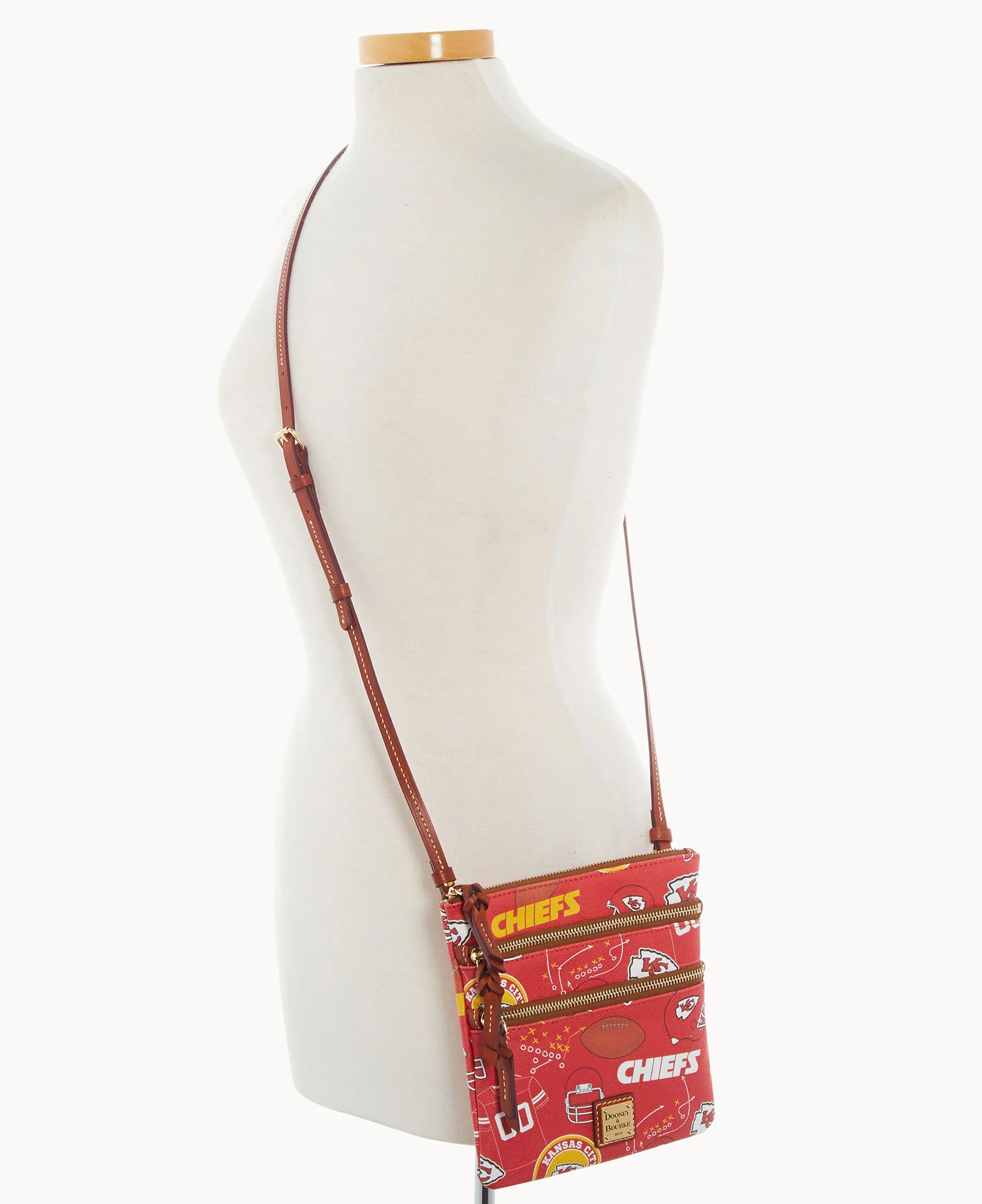 NFL Chiefs North South Triple Zip Crossbody - Image 4